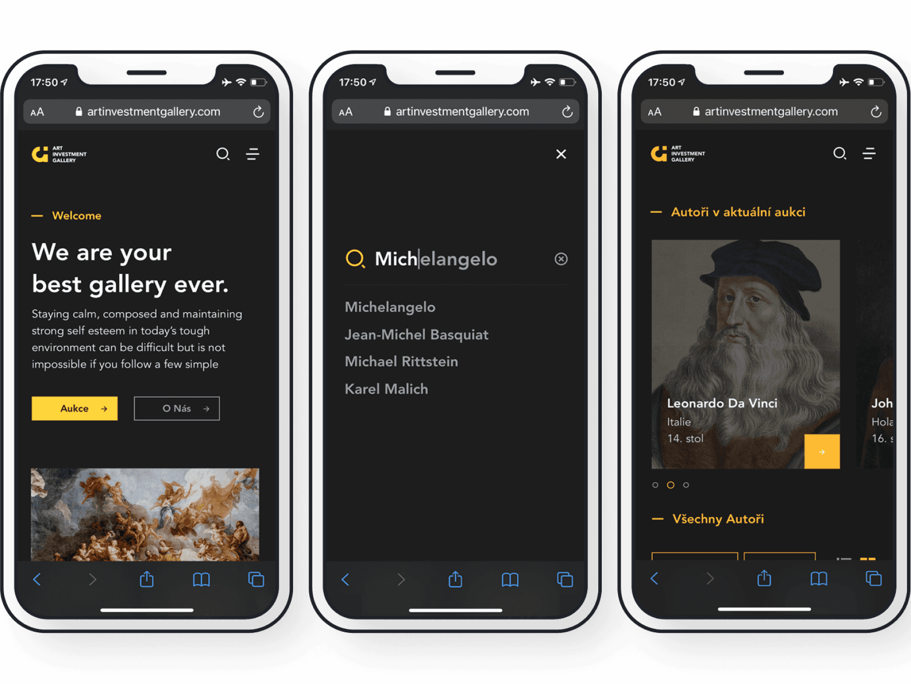 Art Investments Gallery Responsive