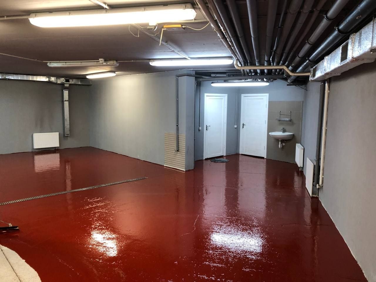 Промислова підлога Deckshield ID після завершення робіт
