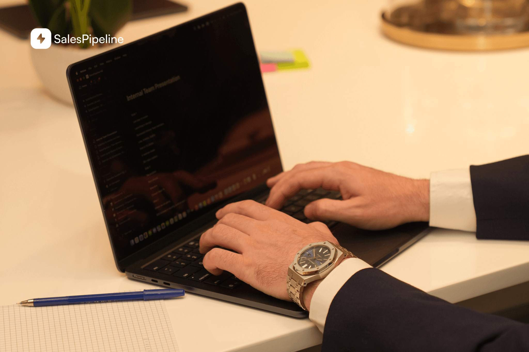A six-step workflow for mapping the sales motion, defining stages, clarifying ownership, building plays, adding examples, and embedding the system in management.