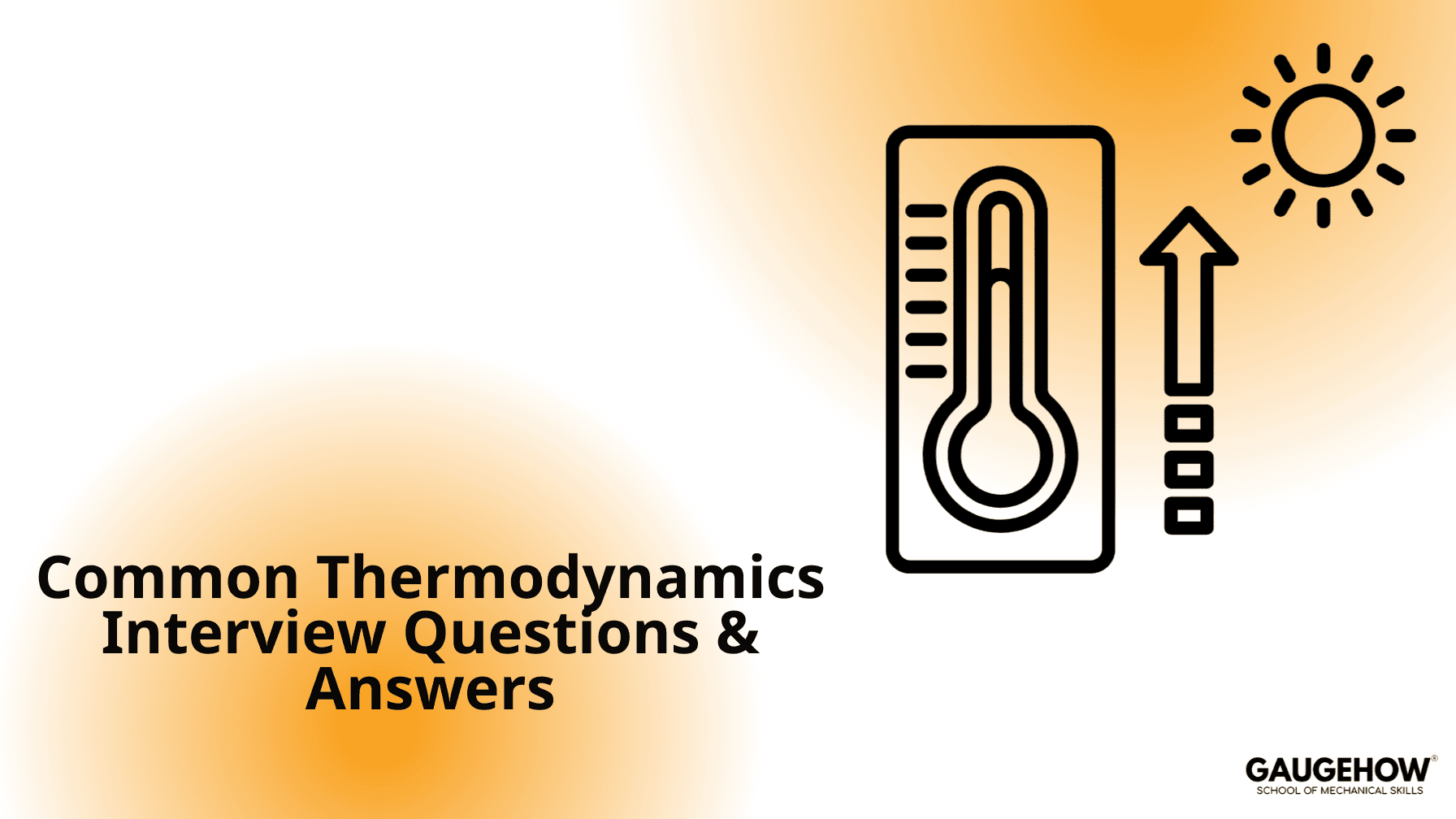 thermodynamics interview questions