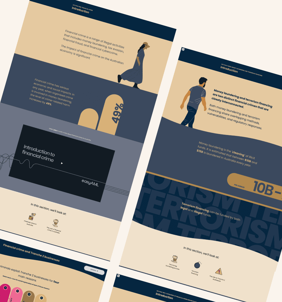 Learning design in Articulate Rise by Cinch