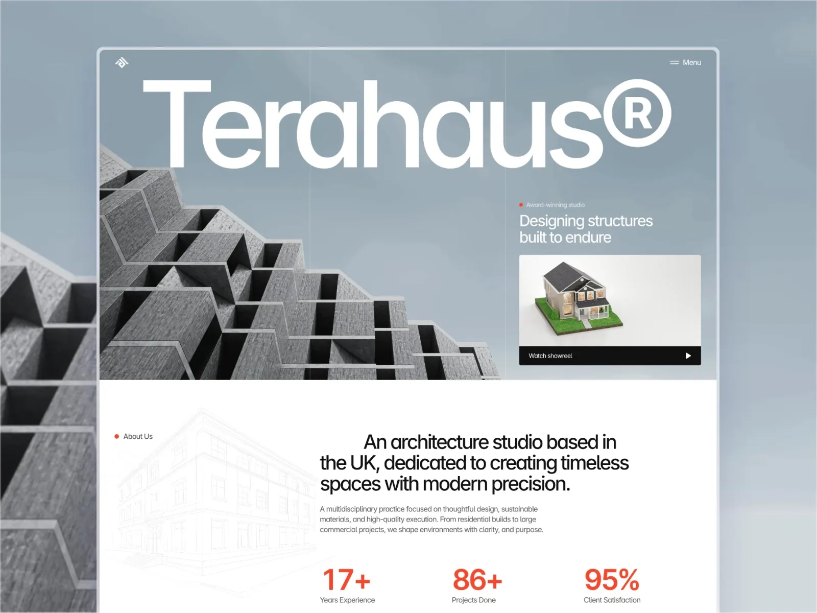 Terahaus Framer template