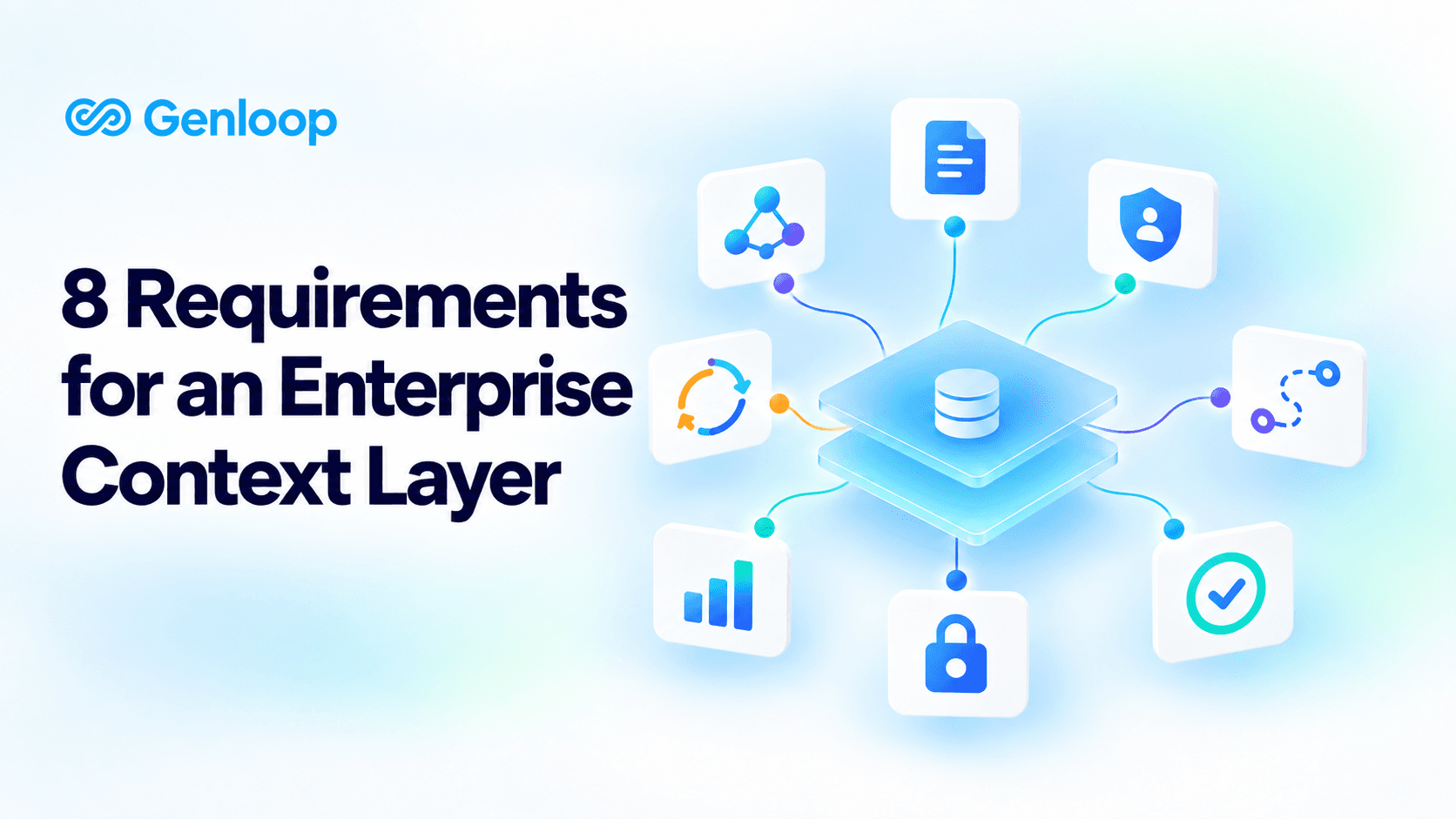 Requirements for an enterprise context layer