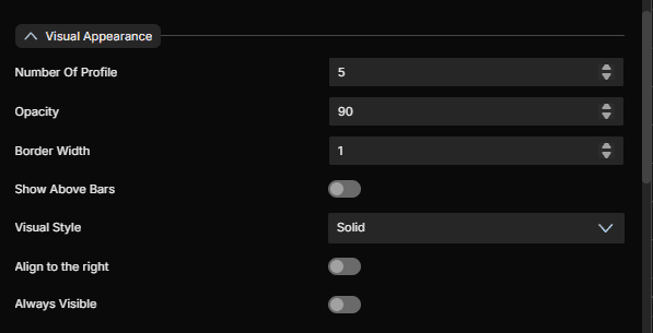 Option Gex Profile - DeepGamma Web. Visual Appearance screenshot 8.