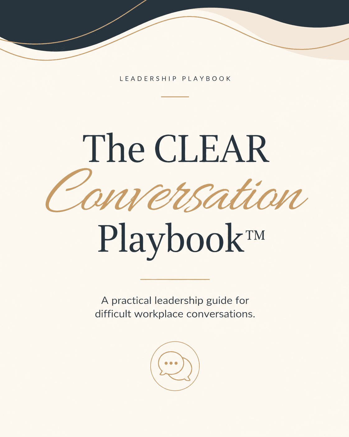 Cover of The CLEAR Conversation Playbook