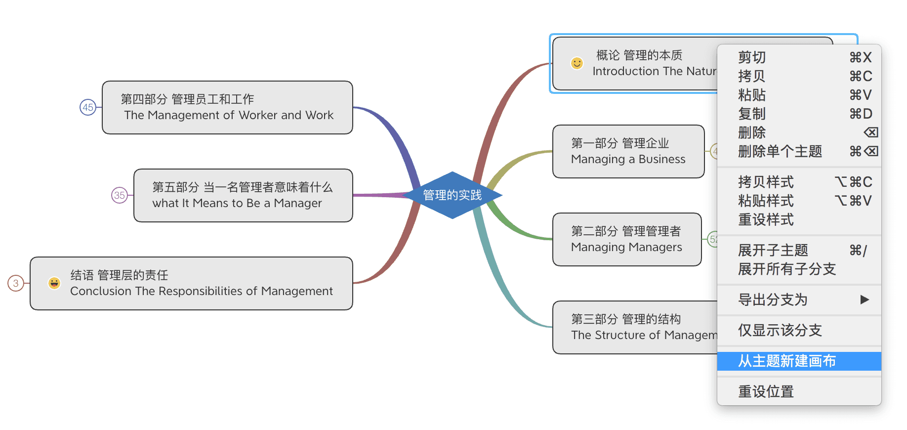 大导图绘制技巧展示