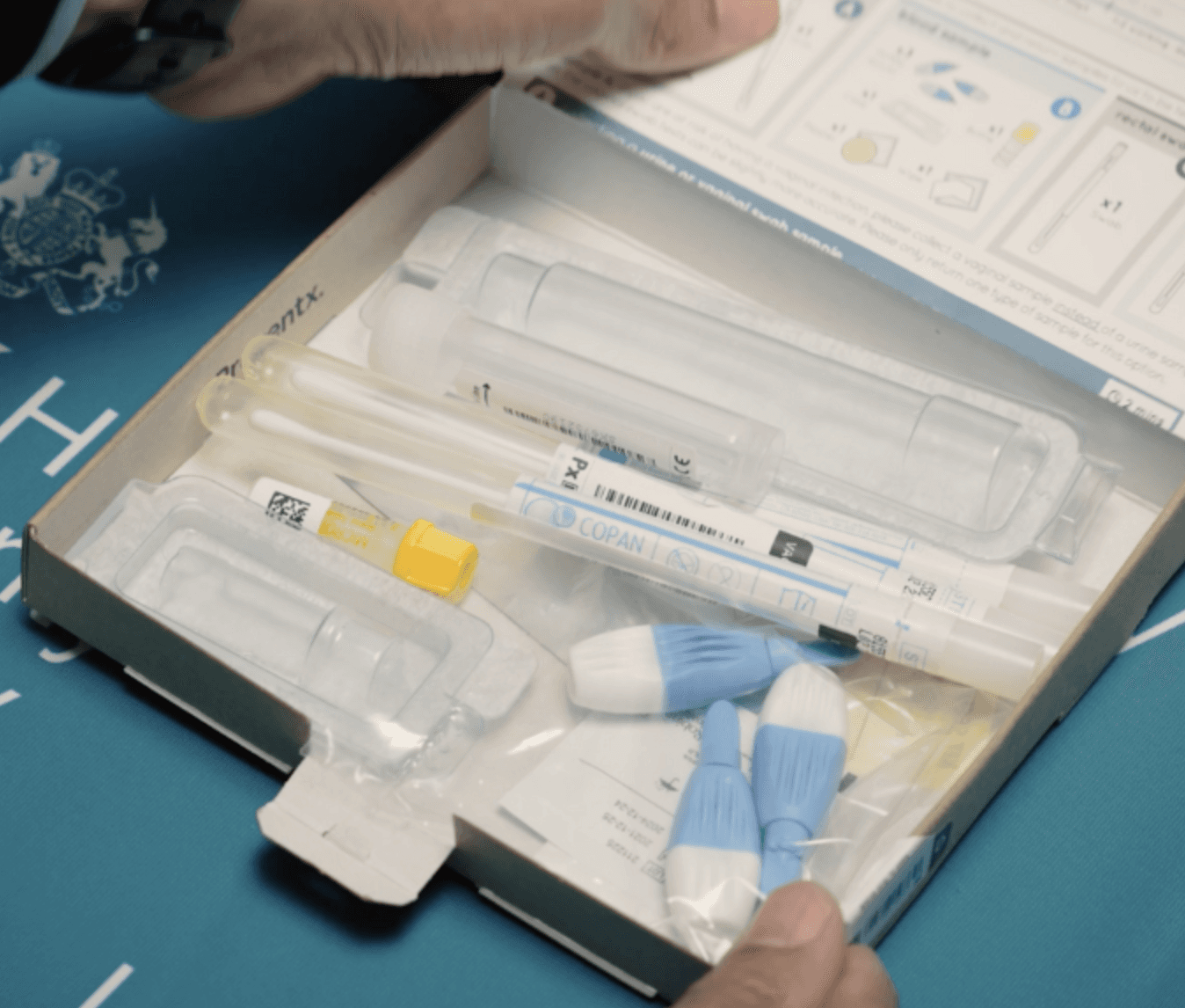 sexual health testing kit