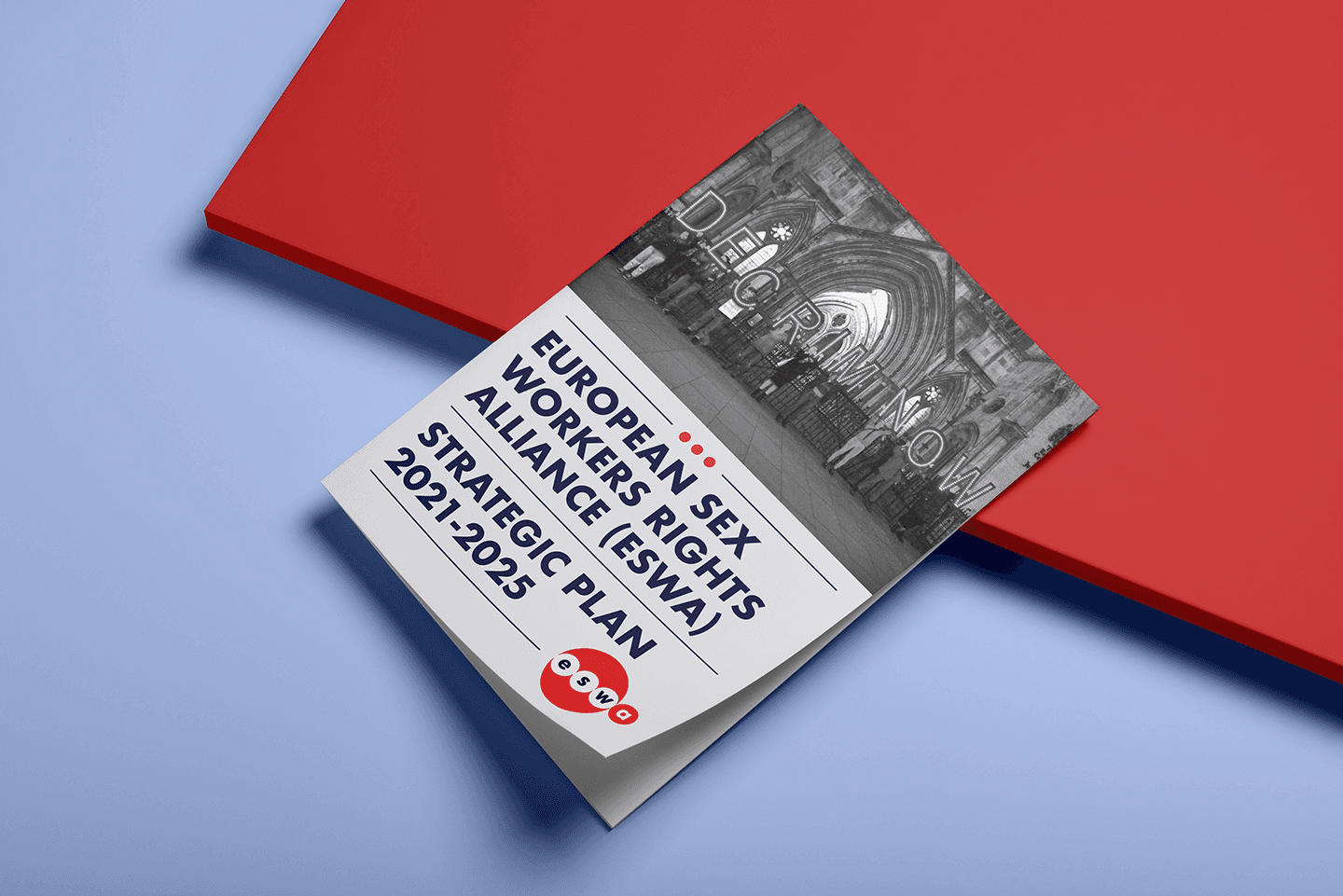 Cover and two inside pages of the report