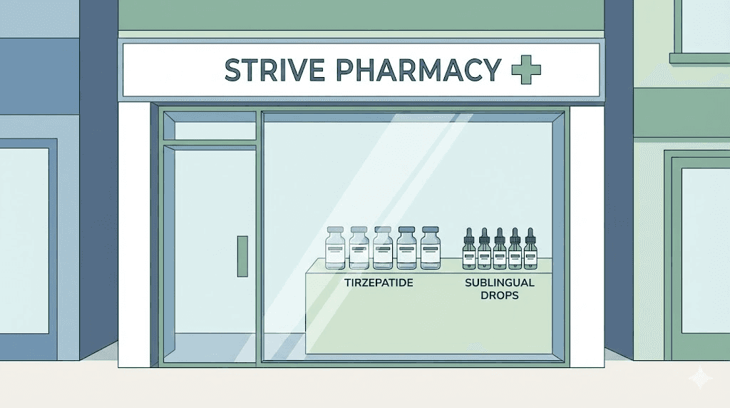 Strive Pharmacy tirzepatide formulations overview