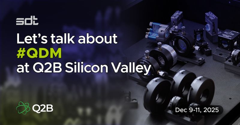 SDT, SDT Inc., 에스디티, 에스디티 주식회사, 양자컴퓨터, 양자컴퓨팅, 국내 양자컴퓨터, 양자컴퓨터 기업, 양자컴퓨터 대장주, 양자컴퓨터 장비, 양컴, QDM, Quantum Design and Manufacturing, Quantum Production, 양자소부장, Q2B, Q2B Silicon Valley, Q2B Tokyo, 양자컴퓨터 밸류체인, 양자컴퓨팅 제조, 양자컴퓨터 제조, 대한민국 제조, 양자산업, 양자기술, Silicon Catalyst