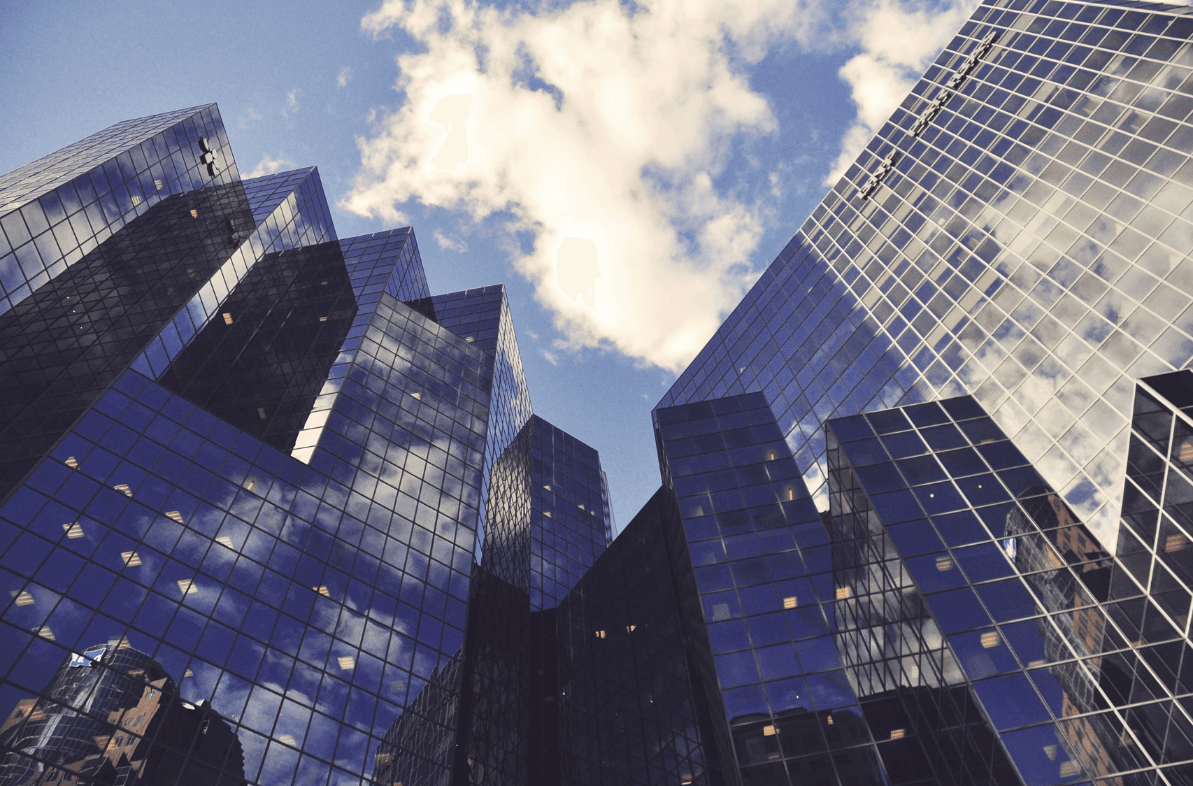 City skyline/office buildings