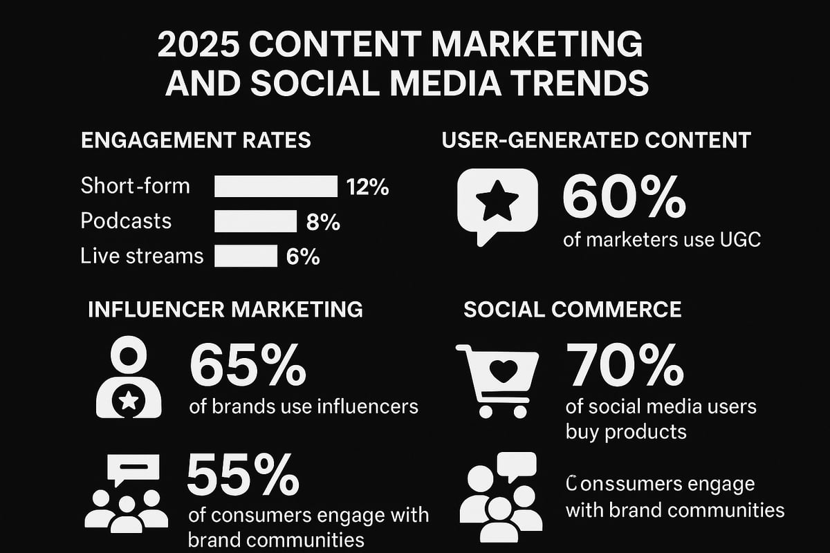 Content Marketing and Social Media Trends for 2025