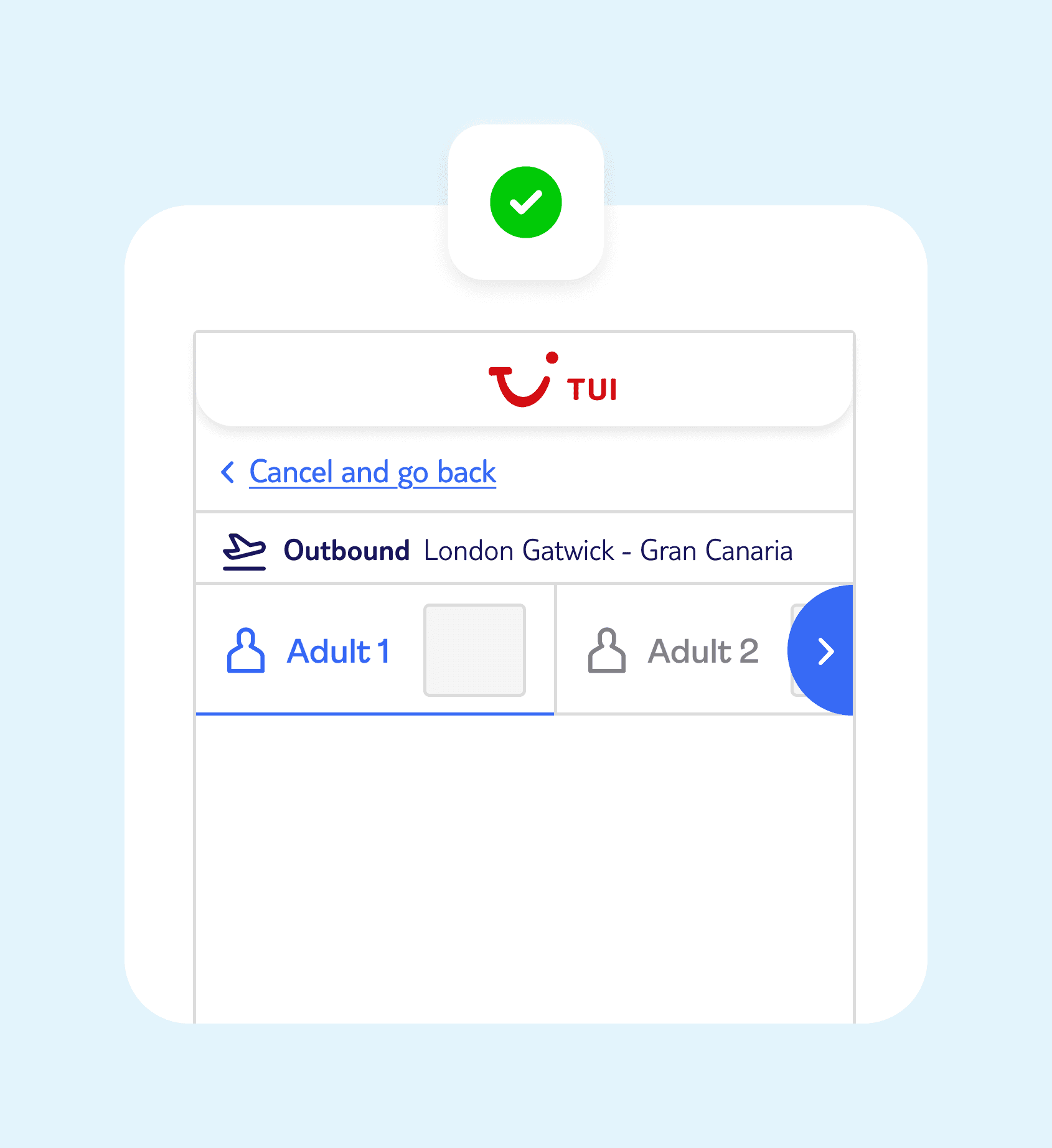Example of newly designed header, with the height significantly reduced.