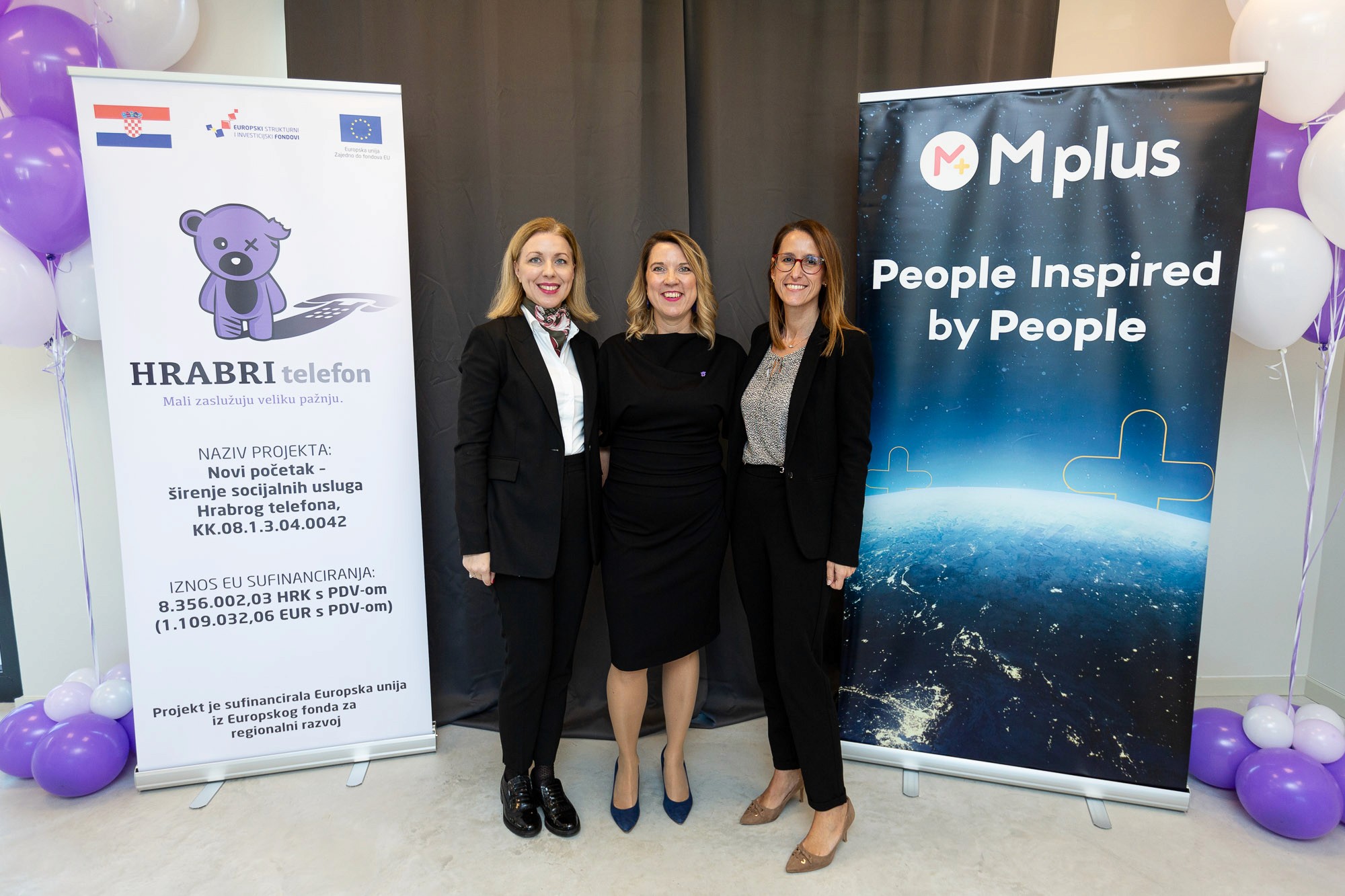 Nikolina Antolić, Hana Hrpka, and Bruna Kostelac Košir. Photo: Mplus
