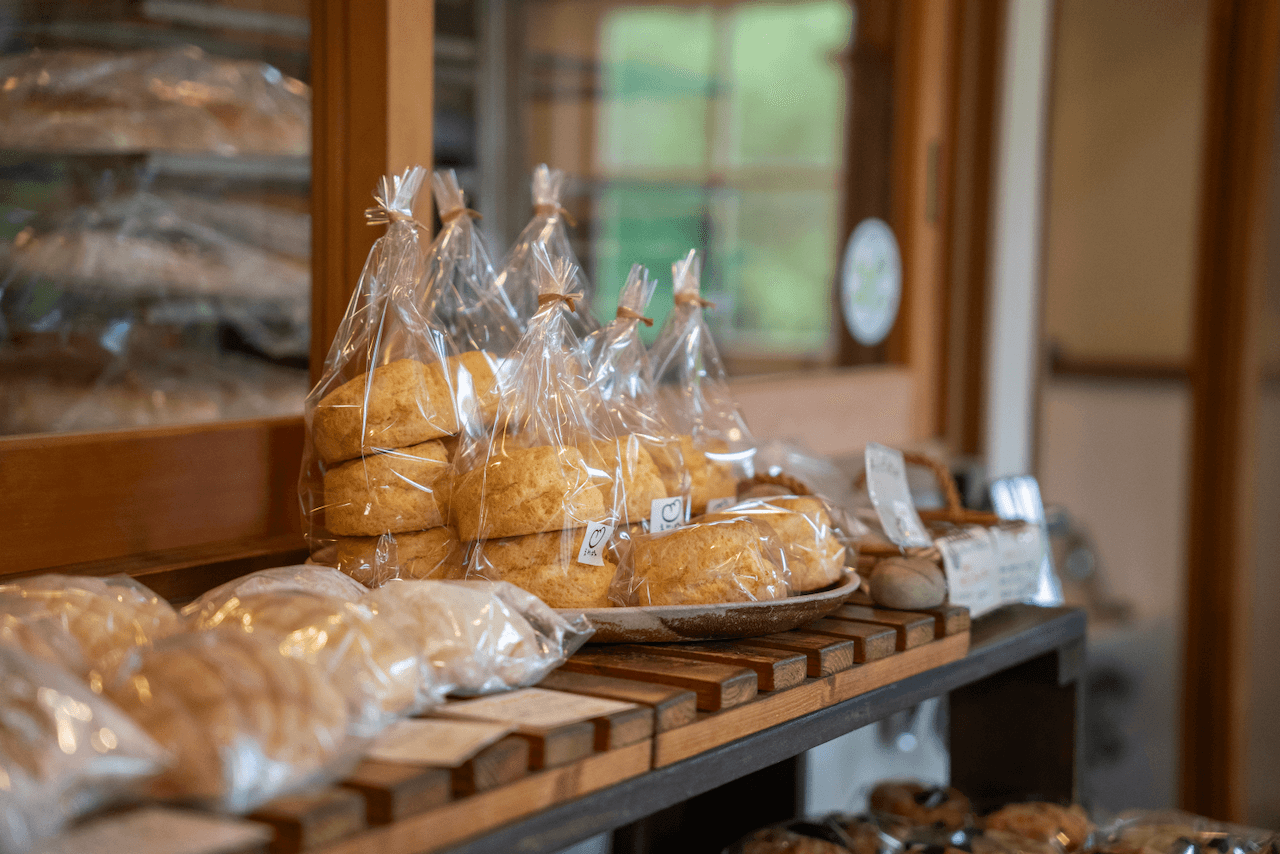 Scones in packages