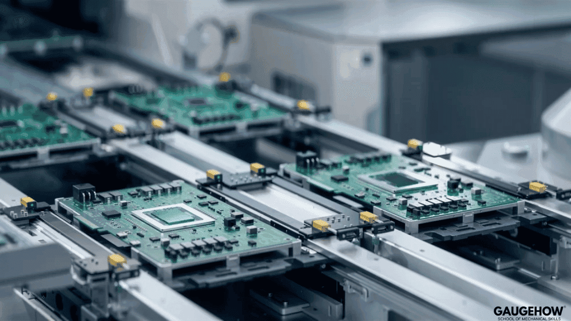 Semiconductor equipment thermal stress FEA analysis