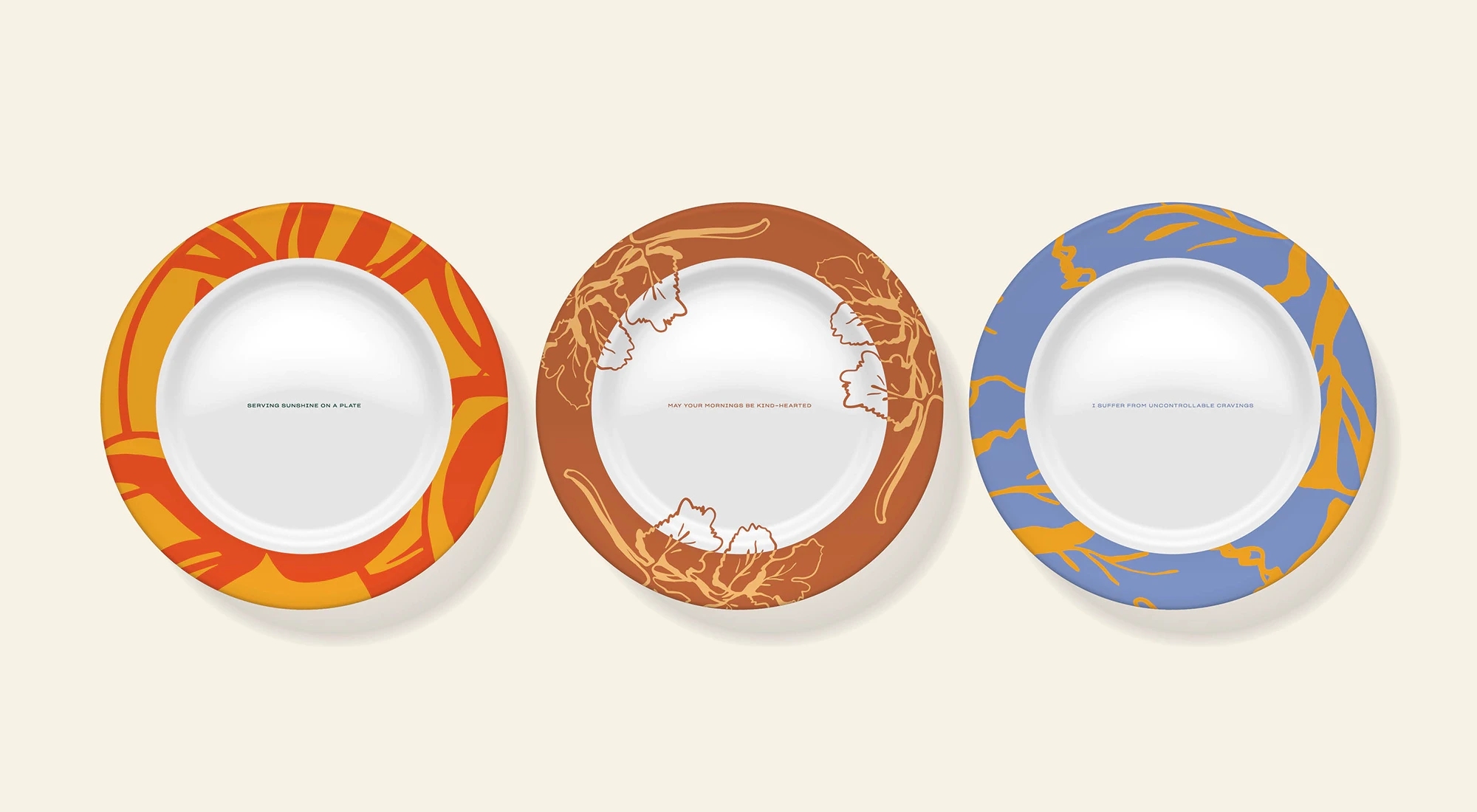 breakfast & brunch restaurant plate design
