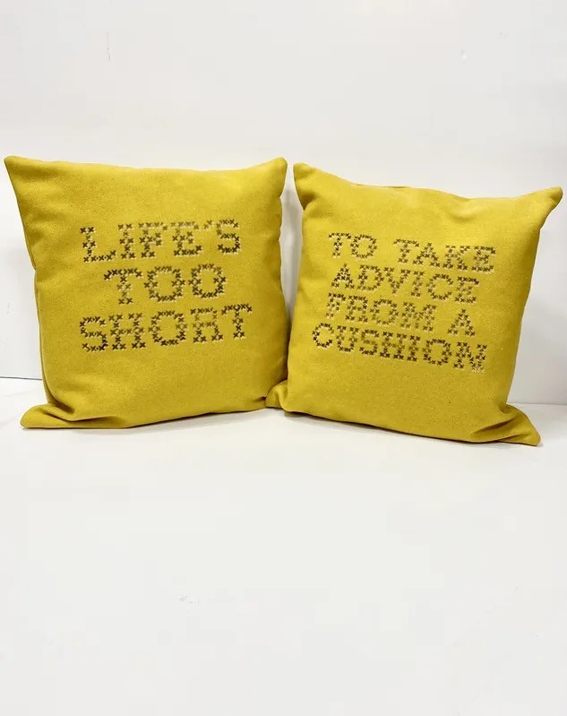 Banksy Cushion