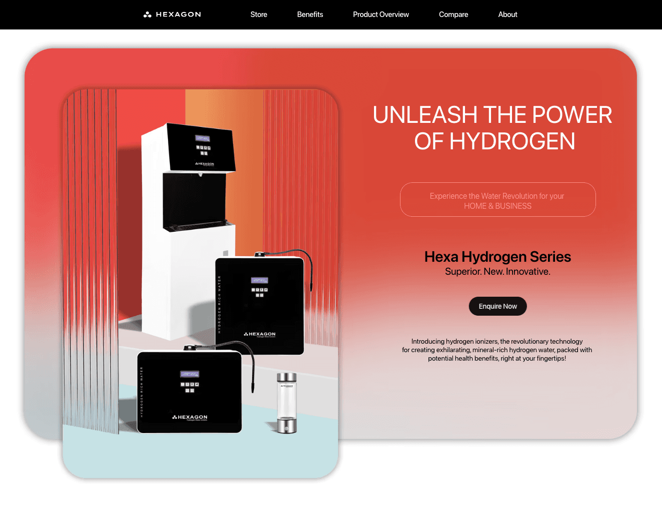 Hexagon Water Ionizers