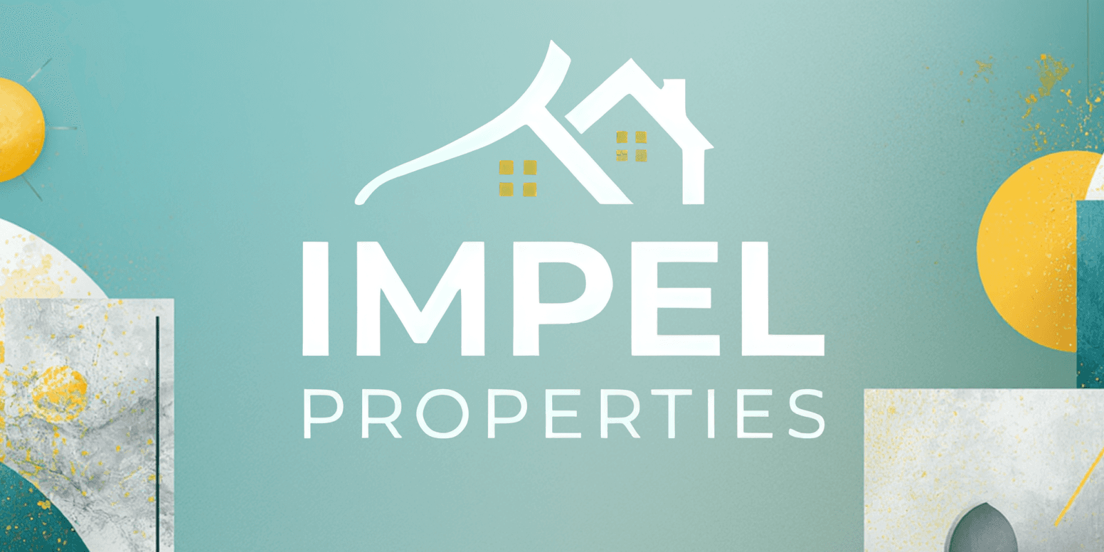 "Impel Properties logo, symbolizing a modern, transparent real estate marketplace connecting buyers, sellers, and agents in Ghana."