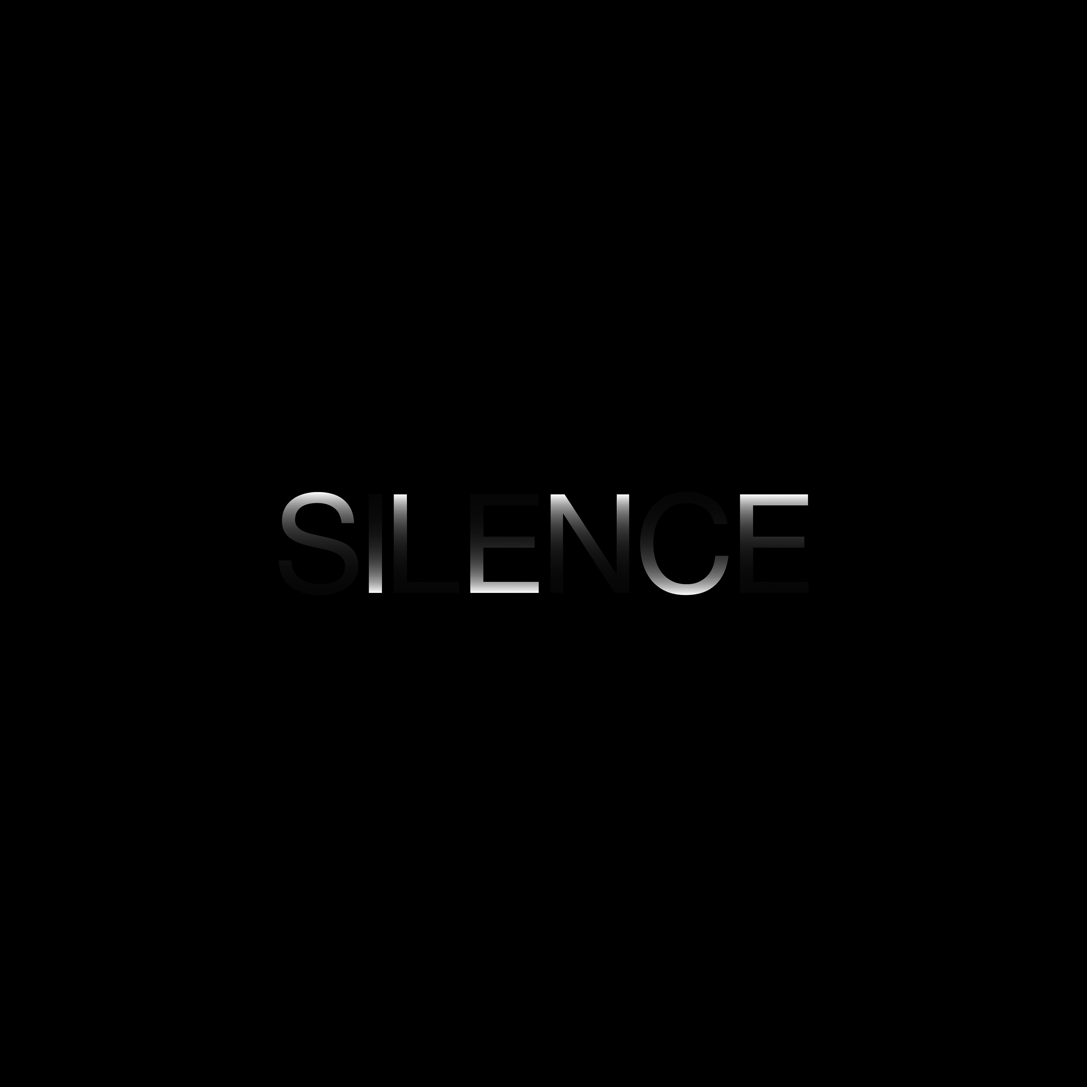 start with silence