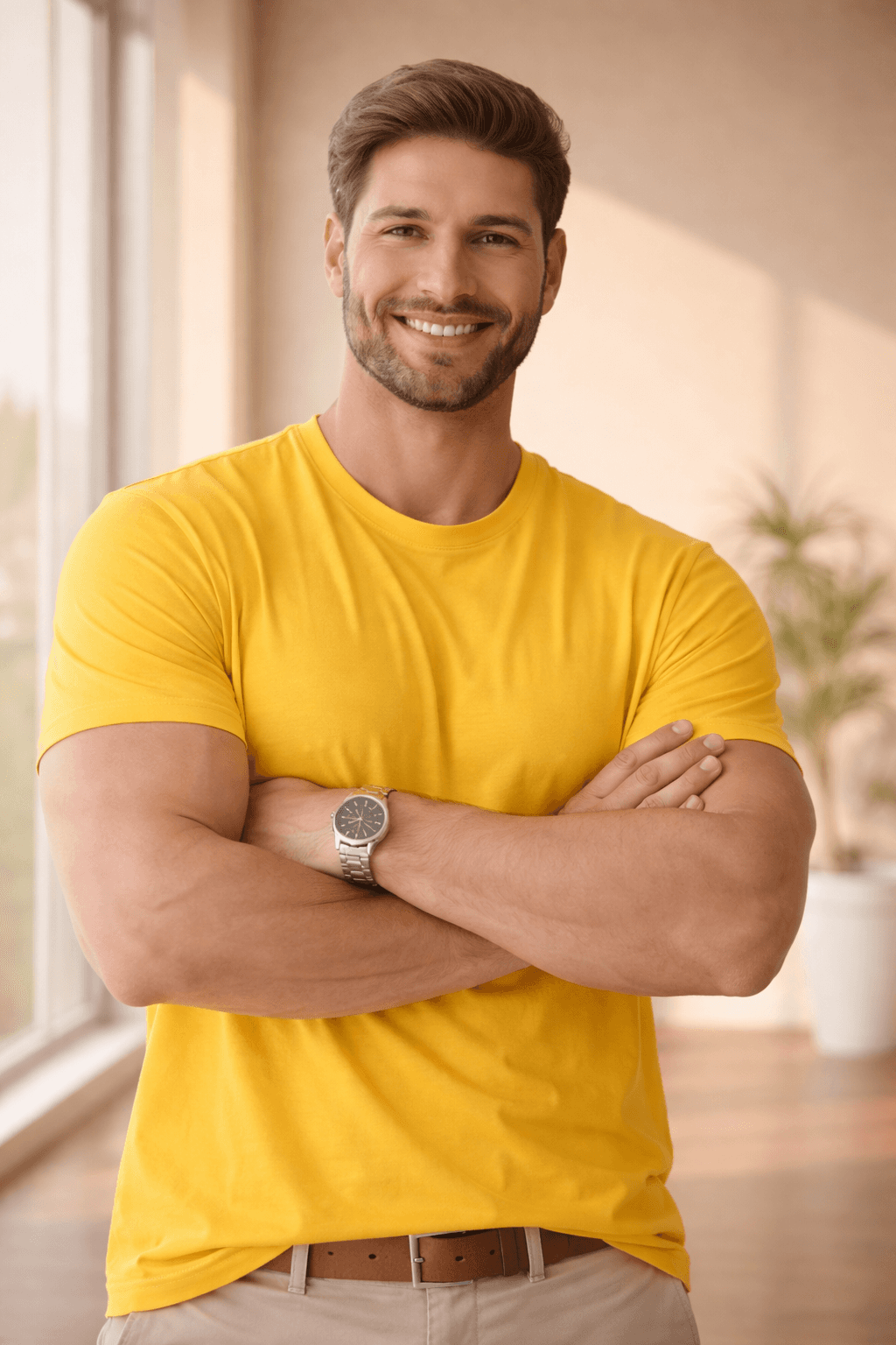 Image of a cratfwoman smilling