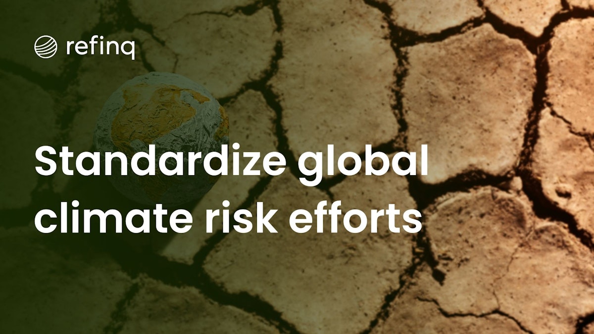 Climate risk efforts