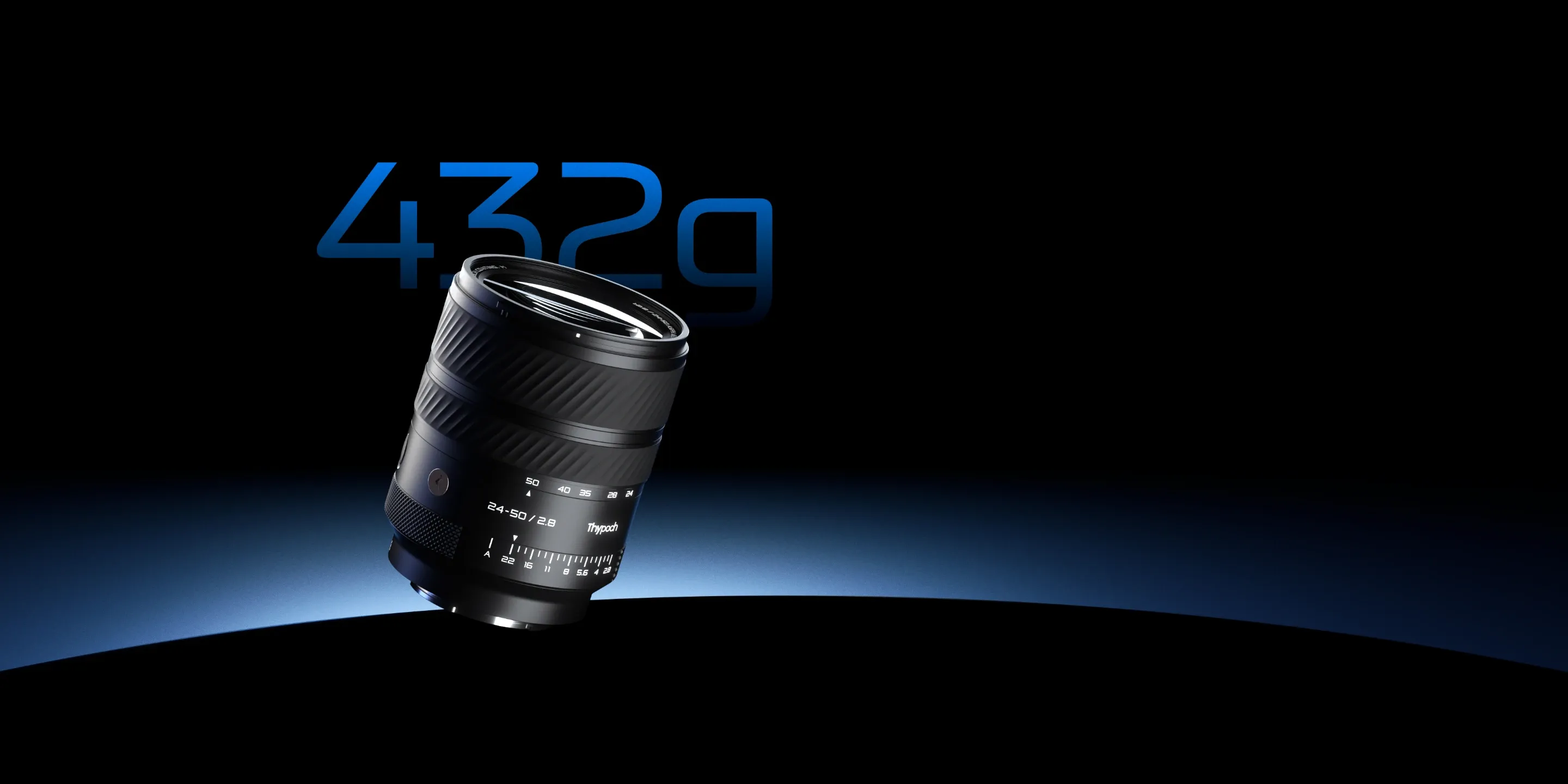 Thypoch Voyager 24-50mm f/2.8 in use on a Sony camera outdoors