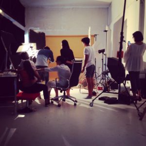 Backstage photo shooting for Monaco Bijoux by Suzaku Productions