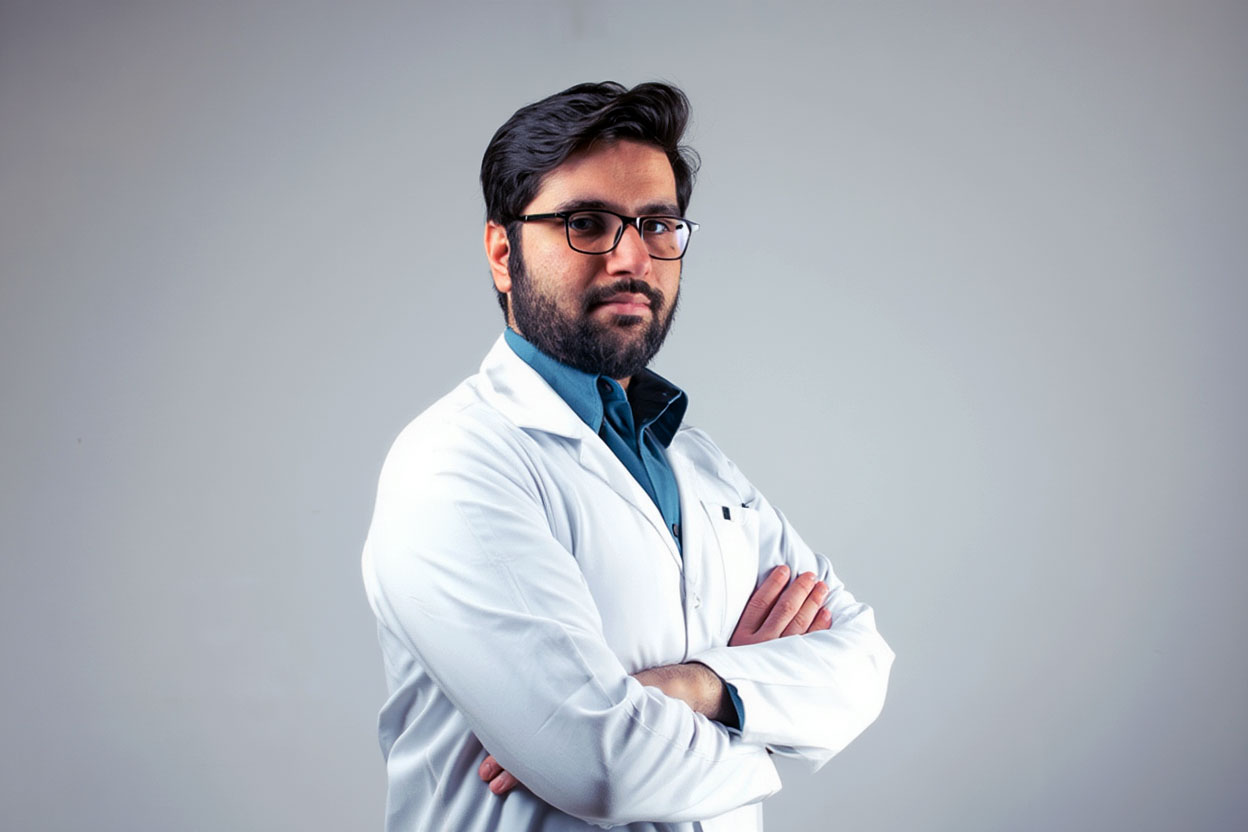 Portrait picture of Dentist Alex Bennet