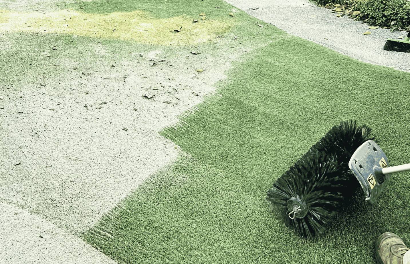 power brooming