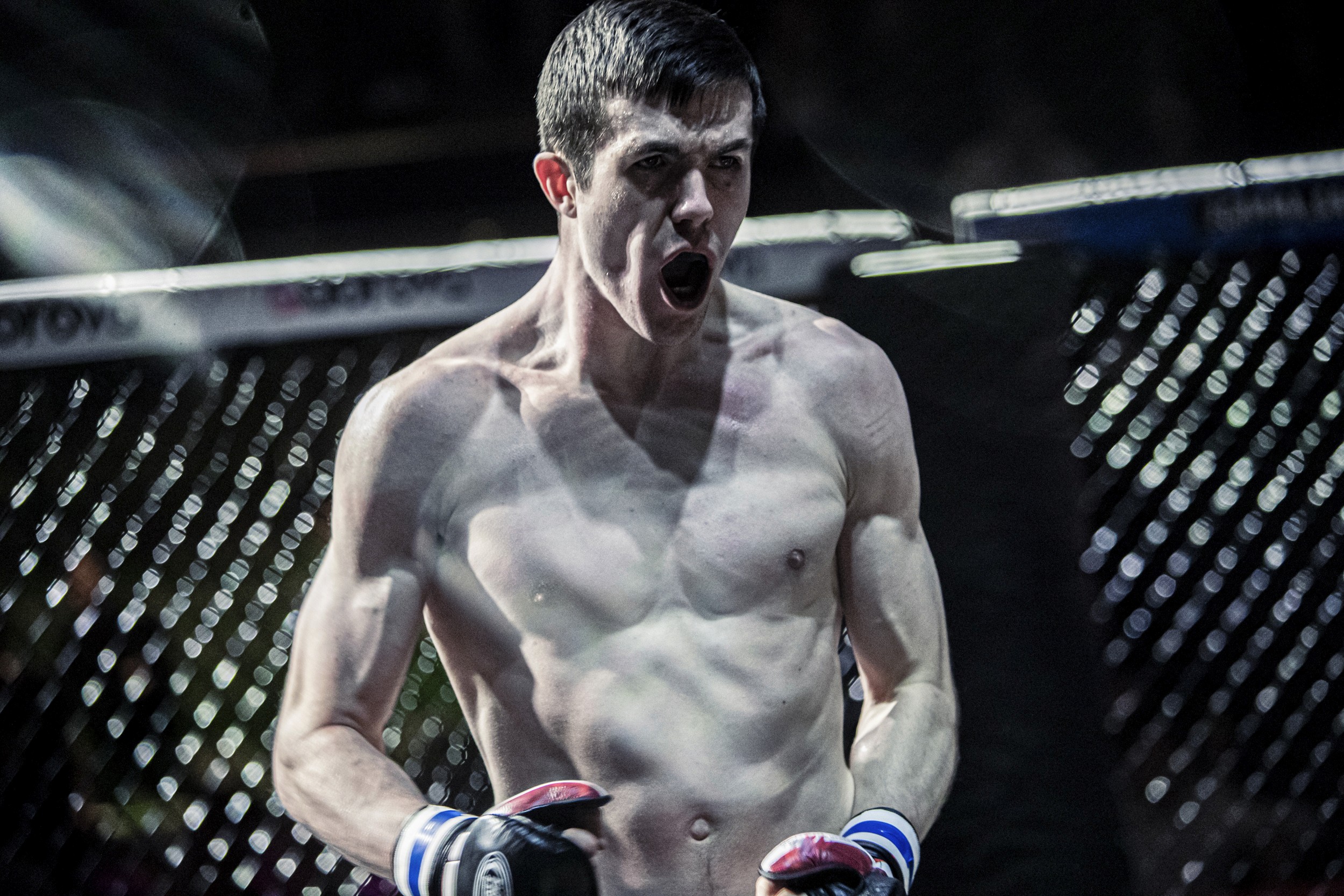 Steinar fagnar gullinu. Ljósm.: Johan Rosén Photo