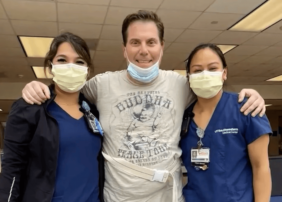 heart transplant patient Scott B.