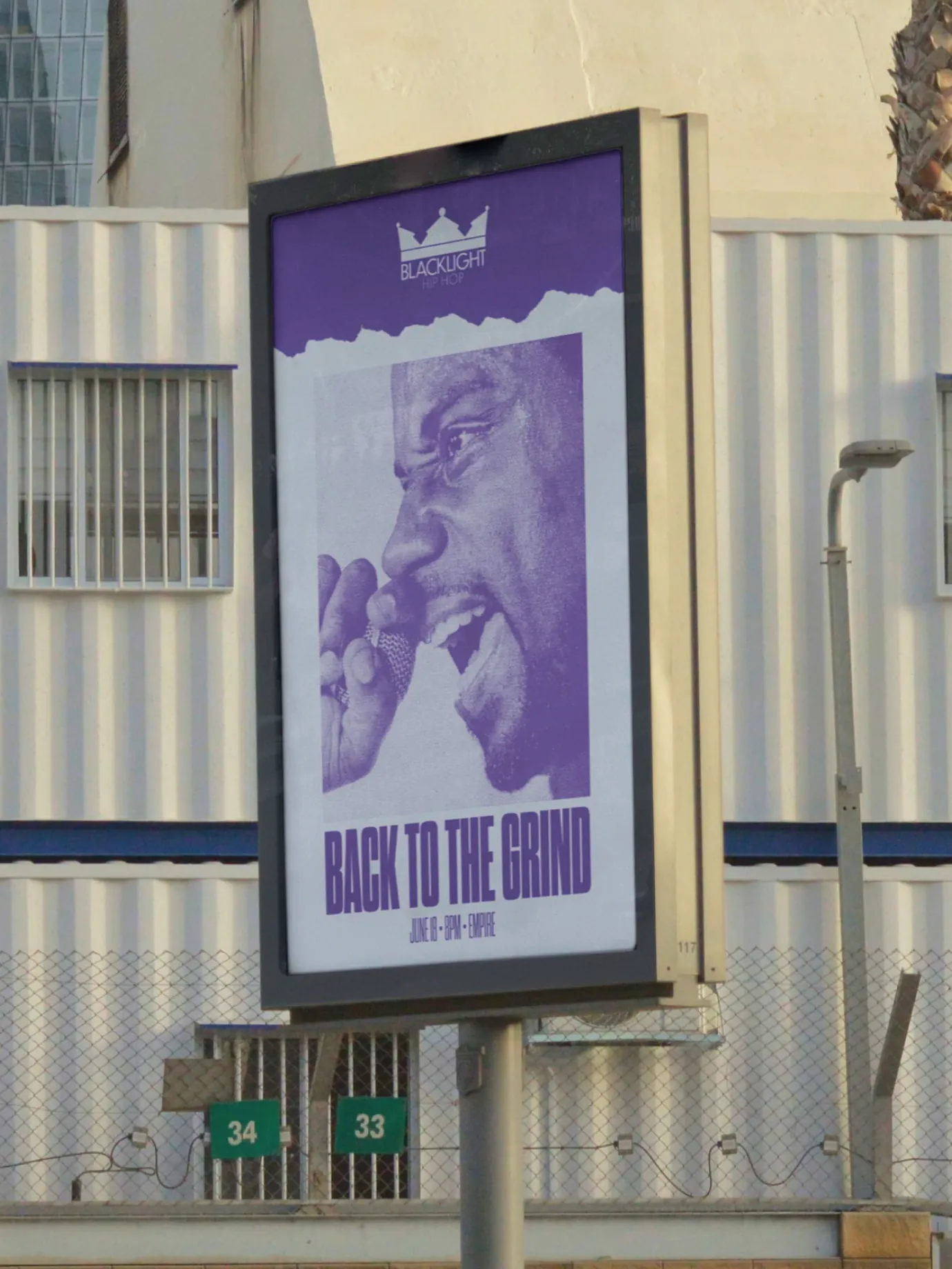 BlackLight Hip Hop — Alternate poster layout for episode — Branding collateral