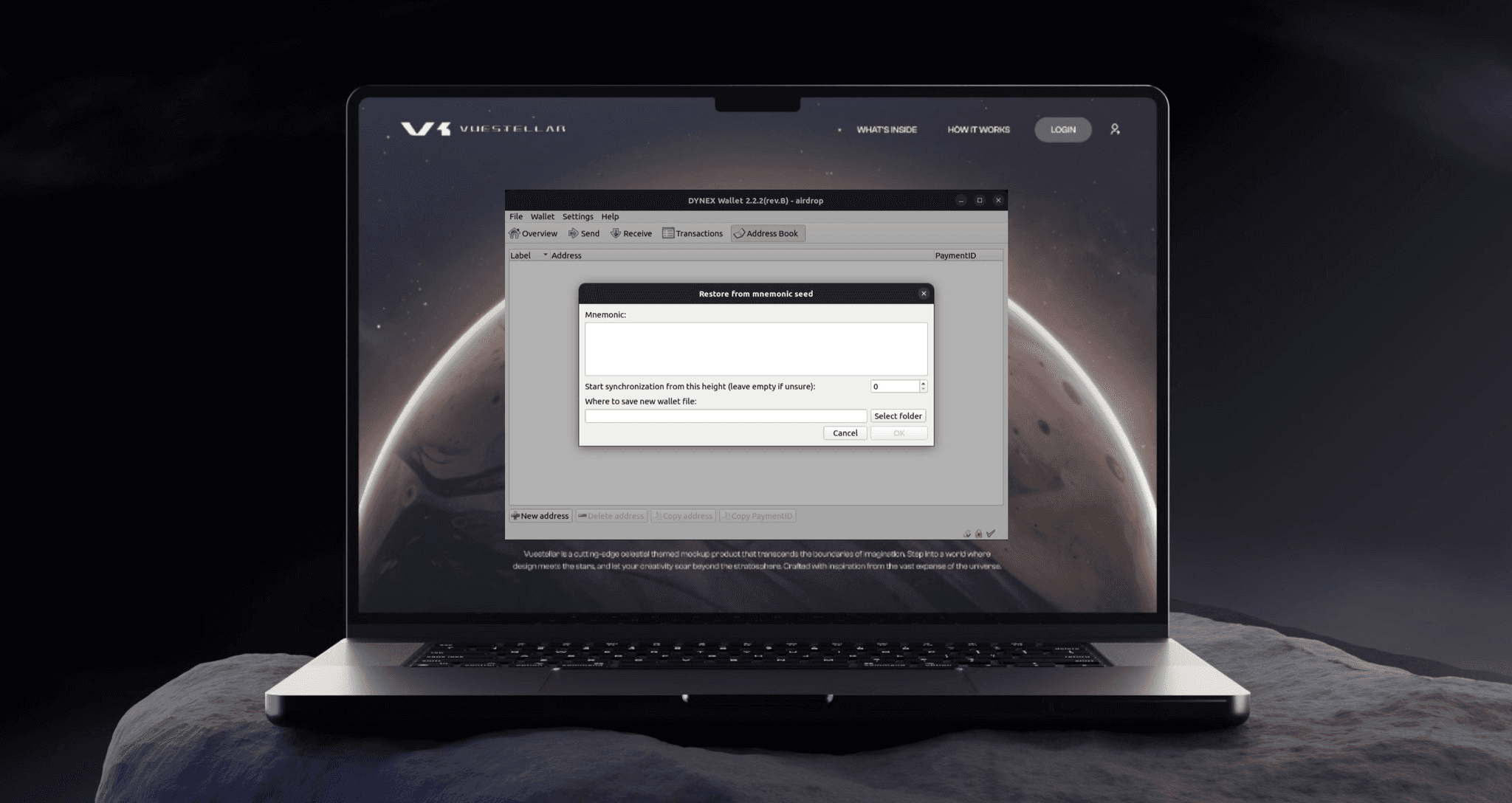 Dynex GUI Wallet