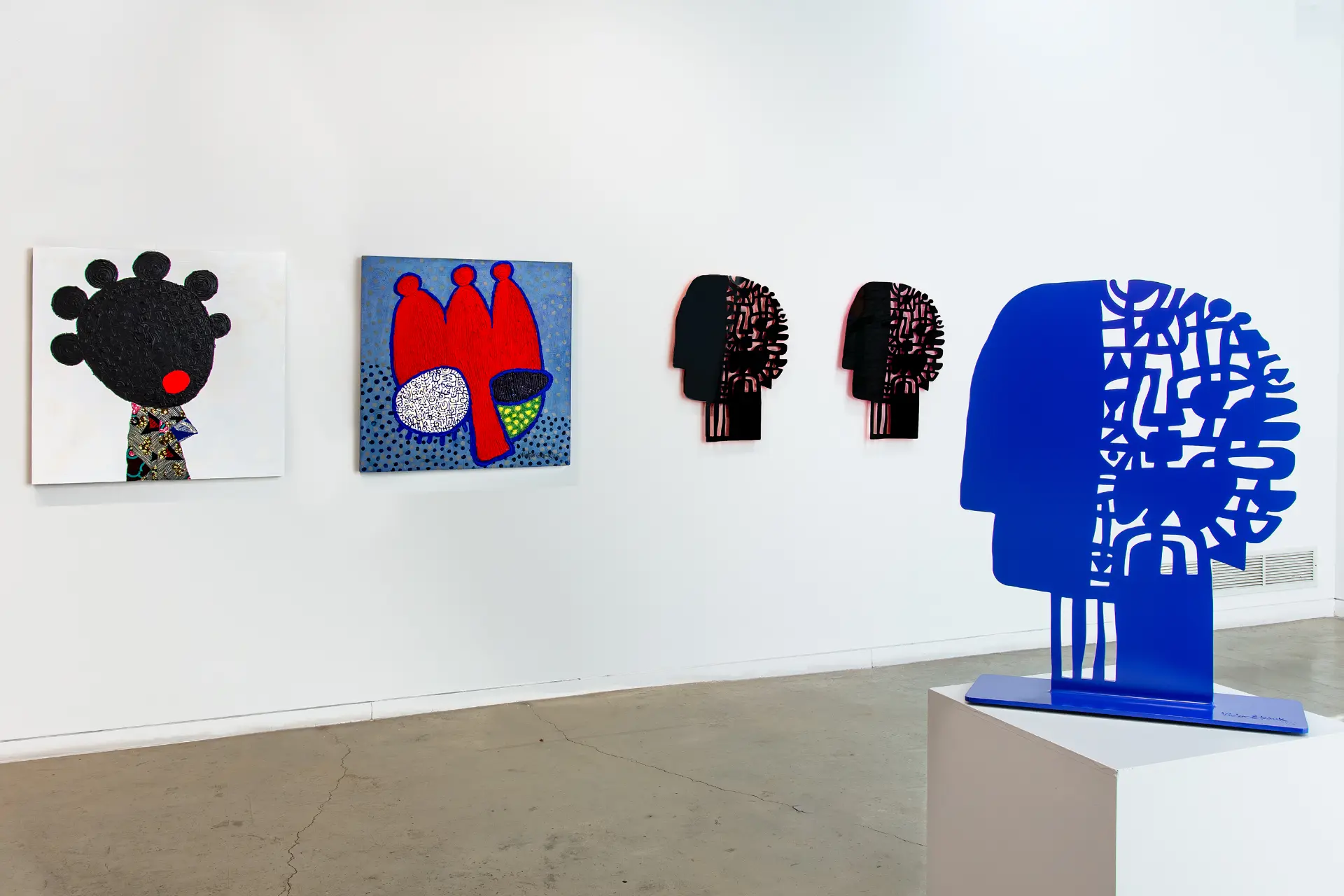 The Wise One, c.2024,
Painted Aluminum,
H: 36 x W. 26.809
Edition of 10