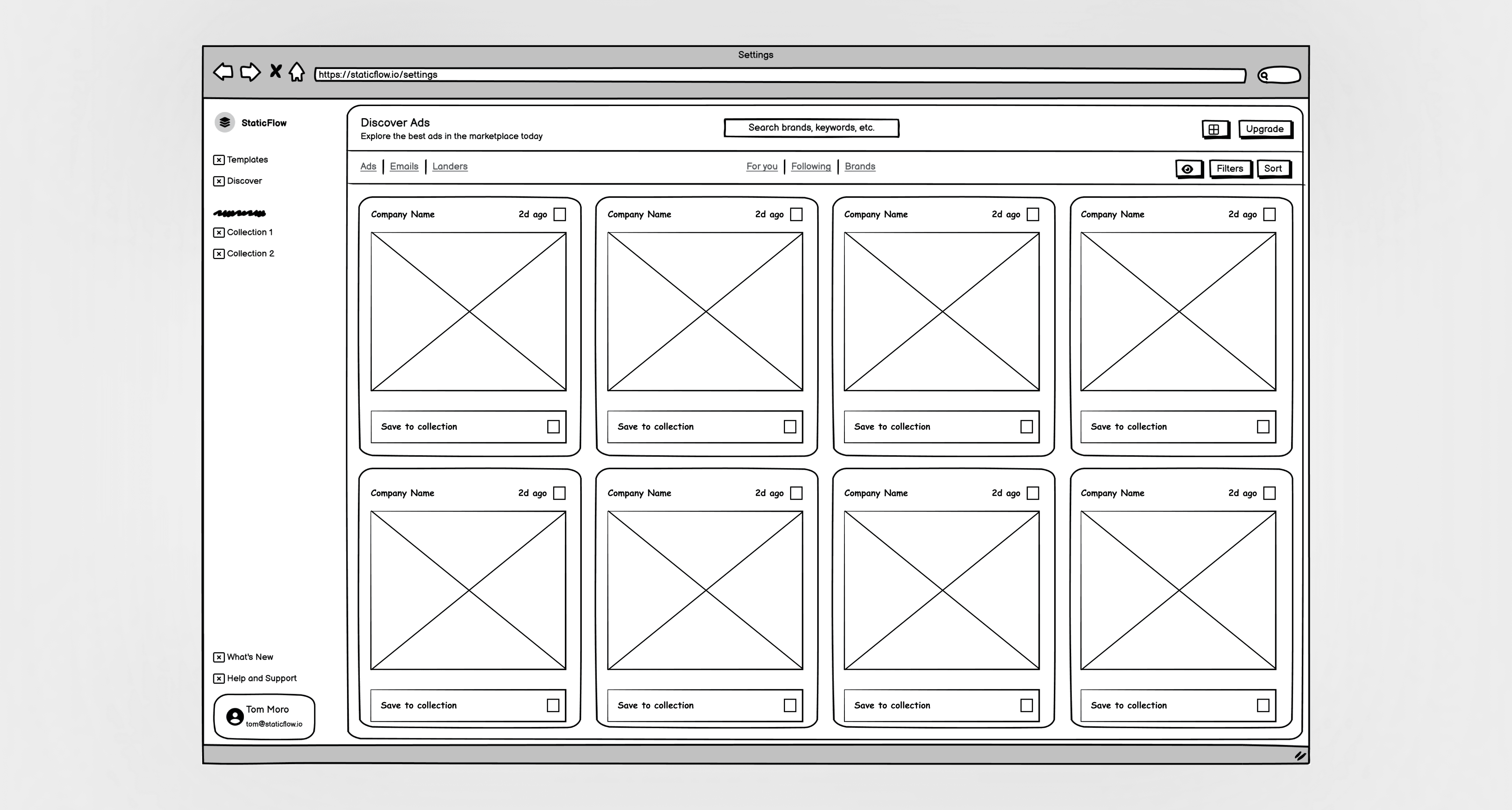 Wireframe 2