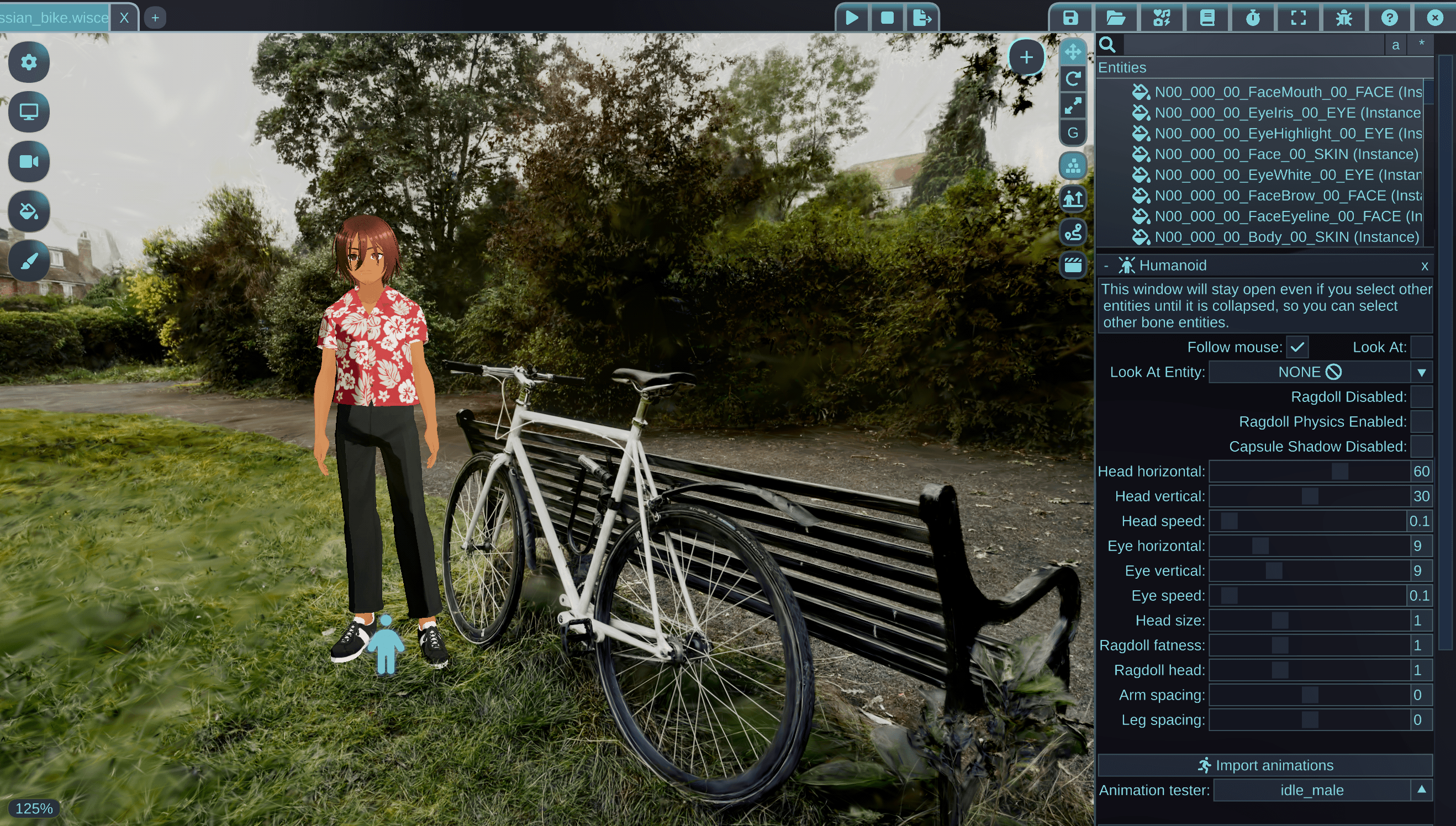 Wicked Engine gaussian splatting