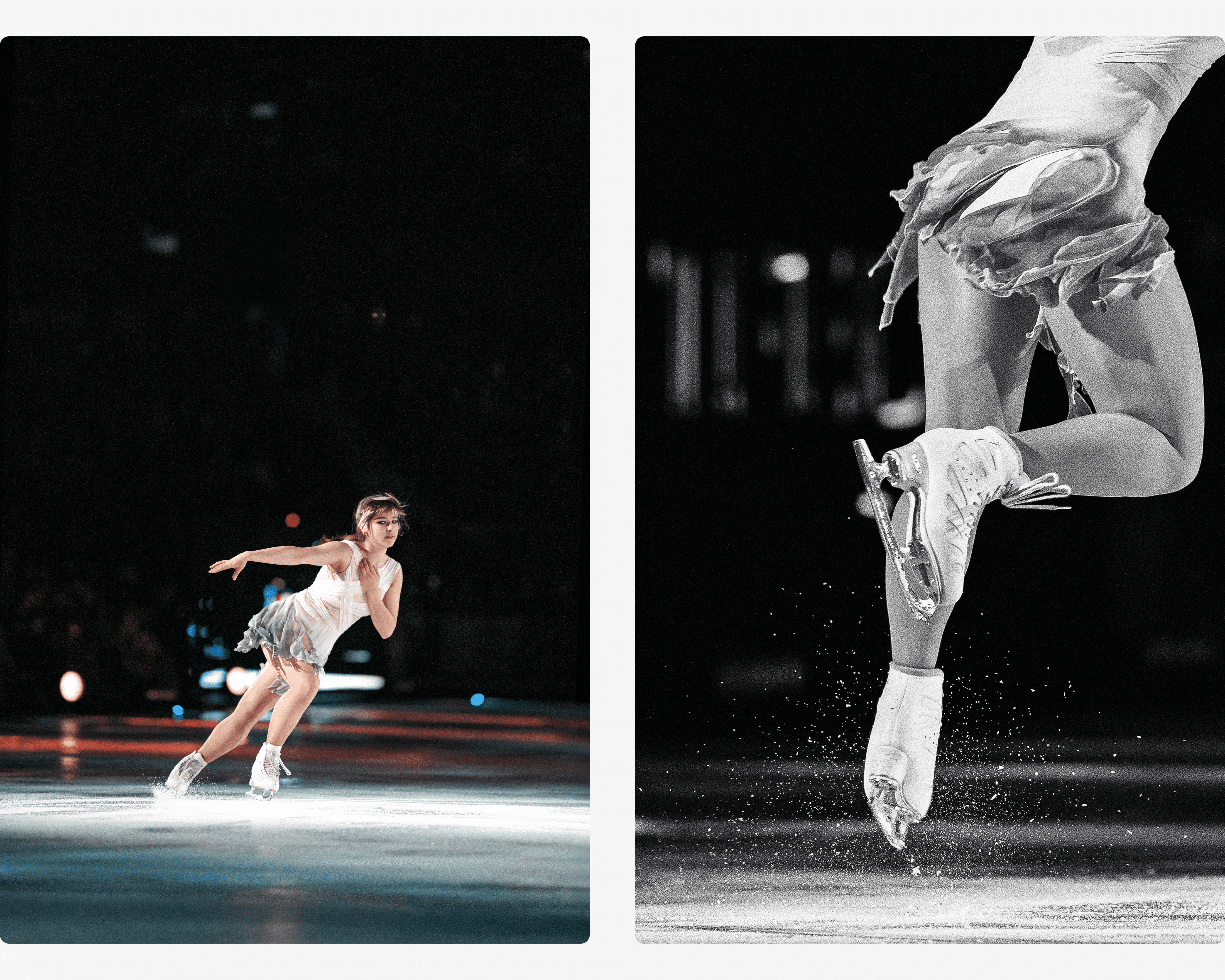 Alyssa Liu and Olympic crew perform in chicago at the All state Arena in Ice Skating Perfection