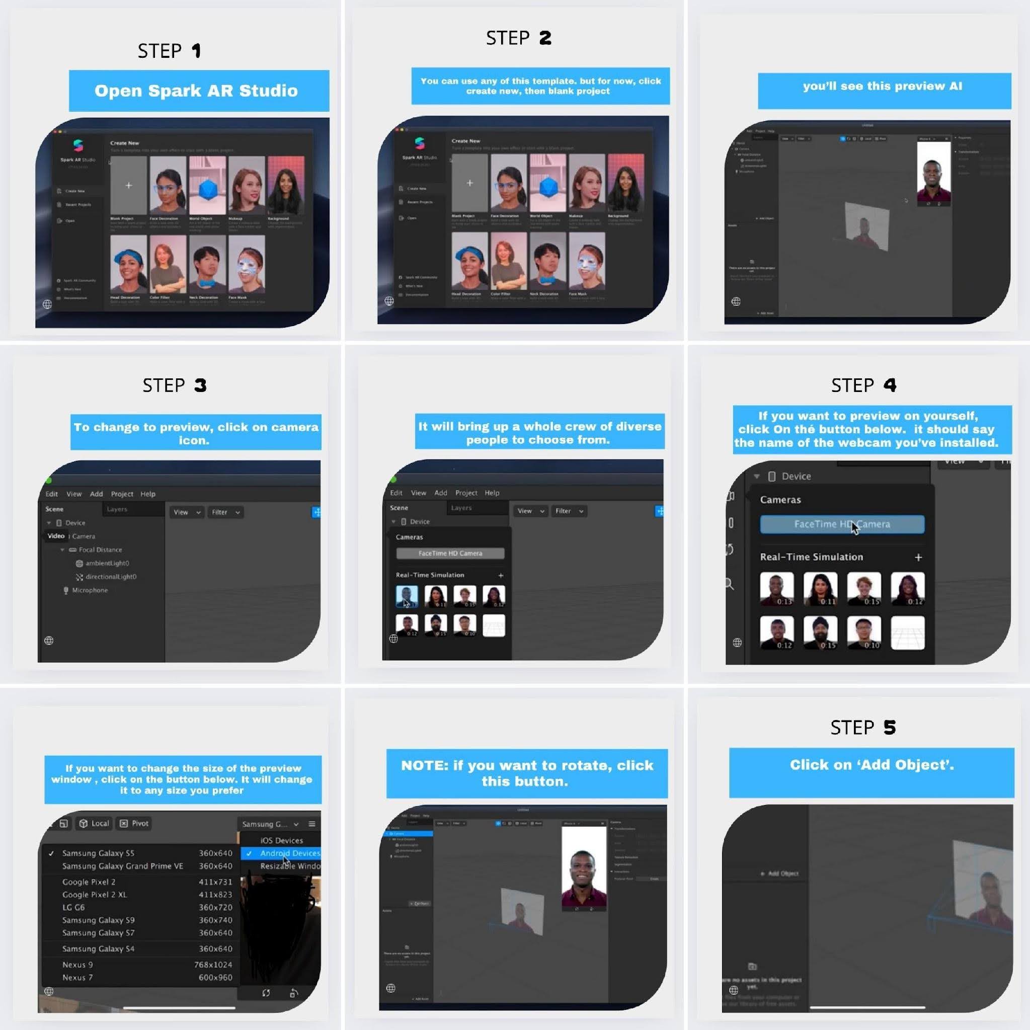 Using Augmented Reality filters in social media campaigns