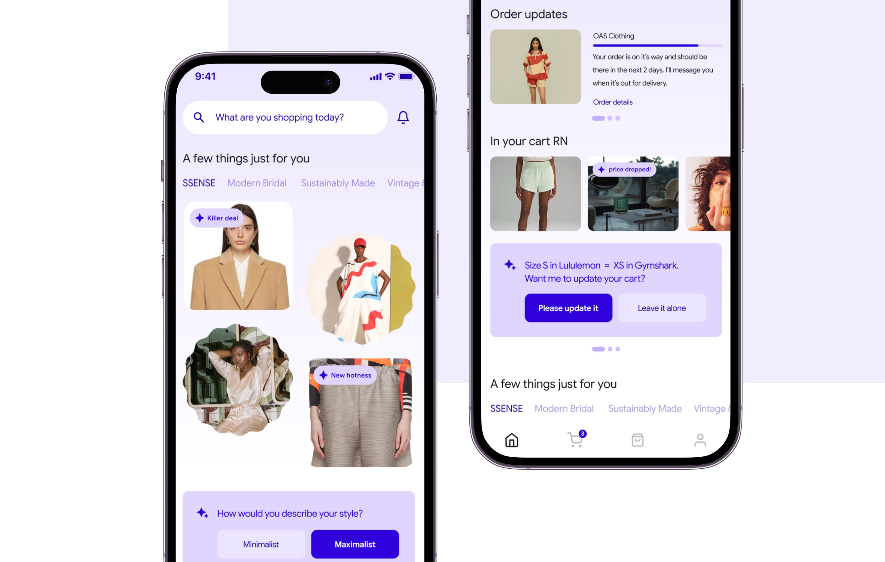Provide a sense of AI without overwhelming