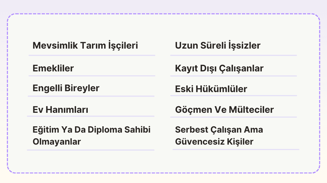Hidden Workforce” – Sistemin dışında, hayatın tam içinde olanlar