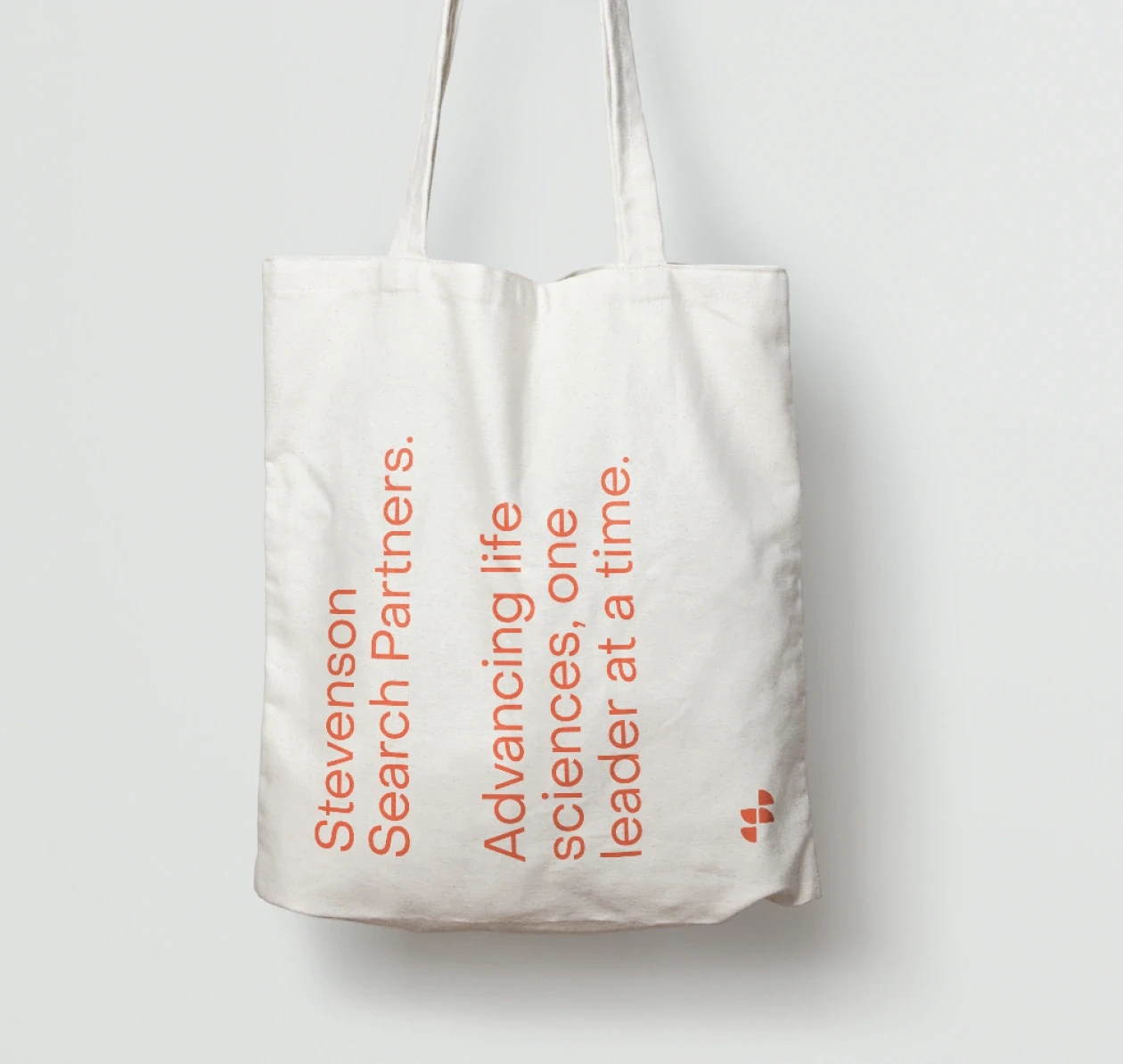 Stevenson Search Partners branded tote bag 