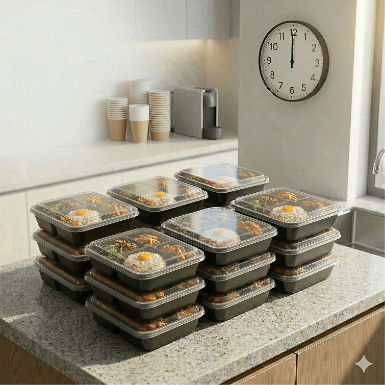 [런치24] 위펀 임직원 후기가 보장하는 강남  도시락/뷔페 서비스 | 직장인 점심 구독, 점심 정기 배송