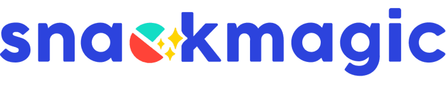 The logo of the corporate gifting platform, Snackmagic.