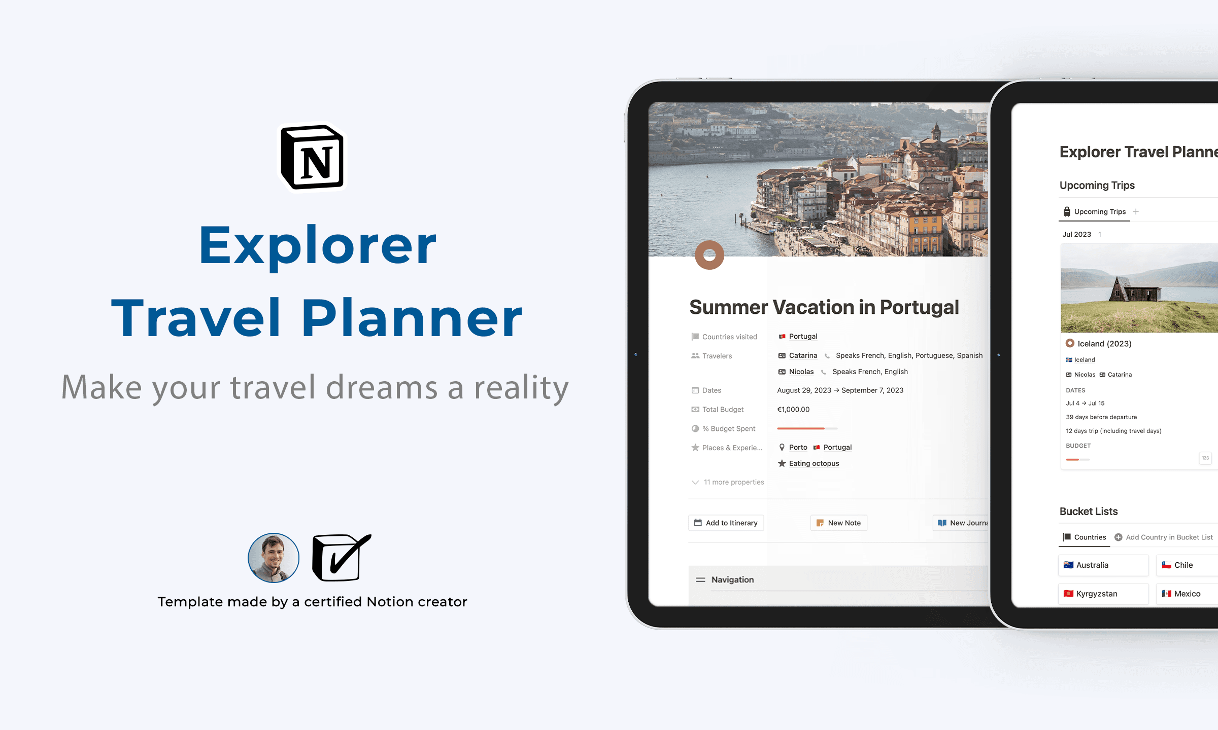 The 10+ Best Notion Travel Templates