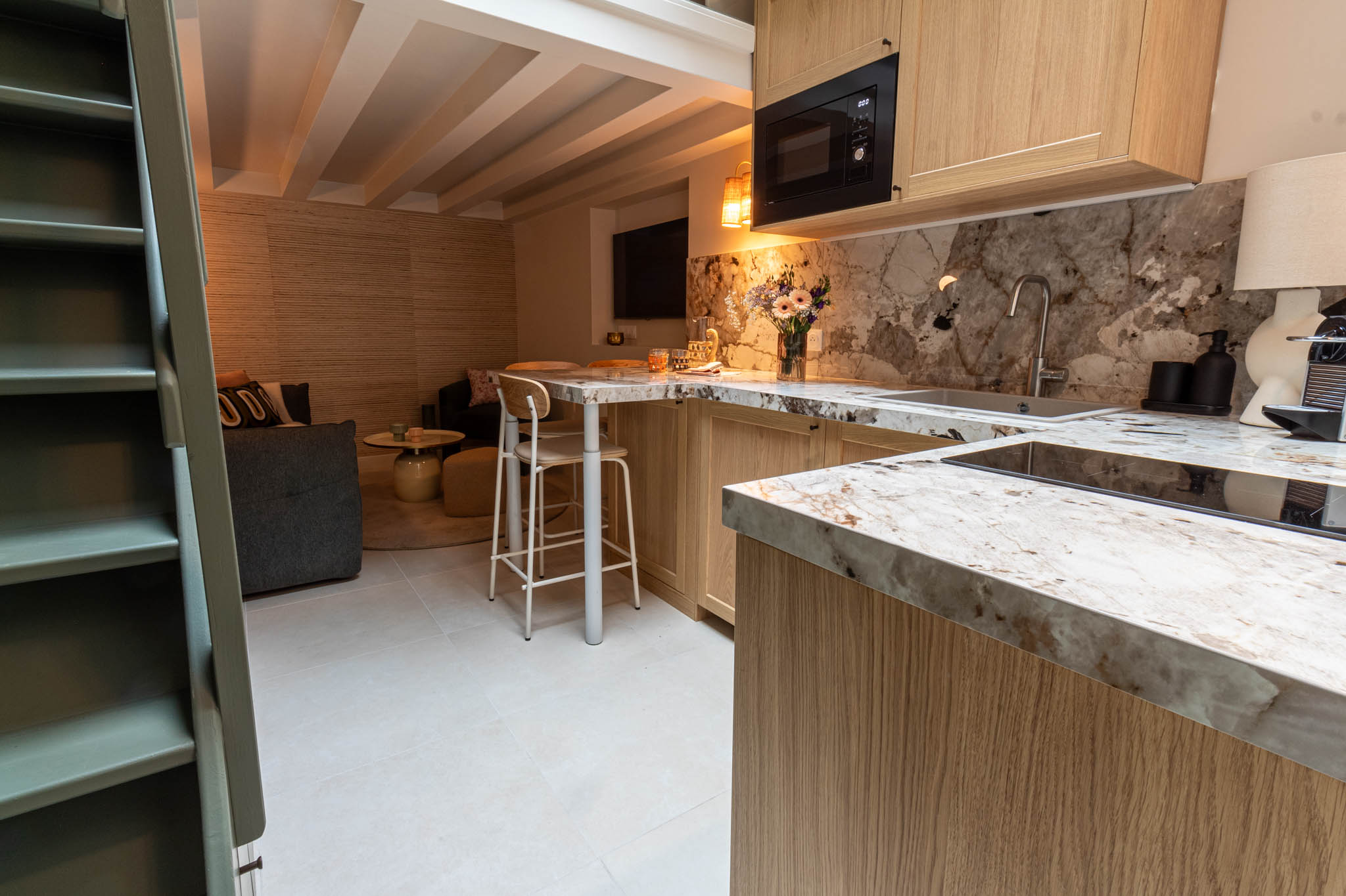 Very modern house double story in green area