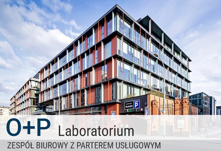 Koneser, bud. O+P: Laboratorium