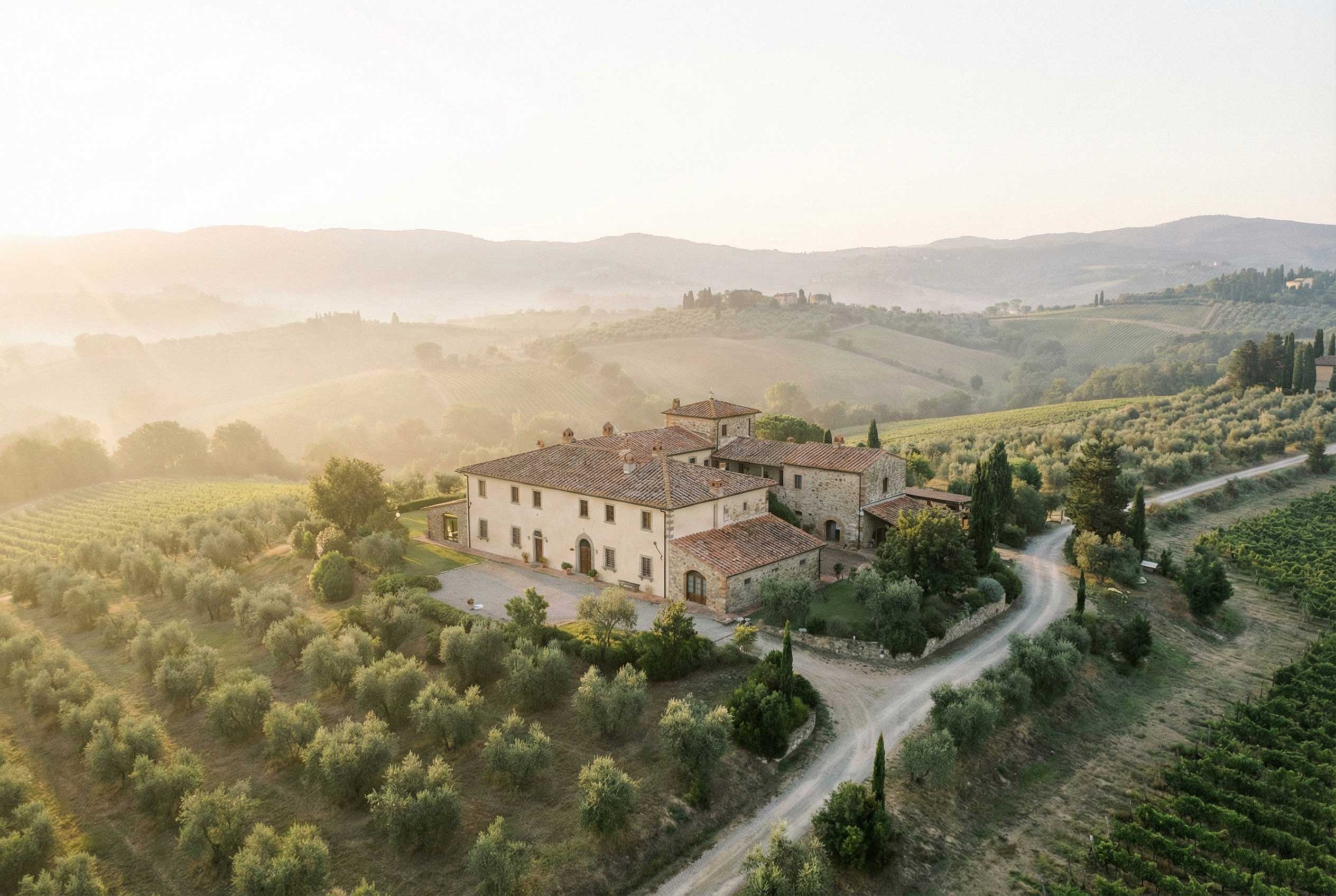 Tuscan estate